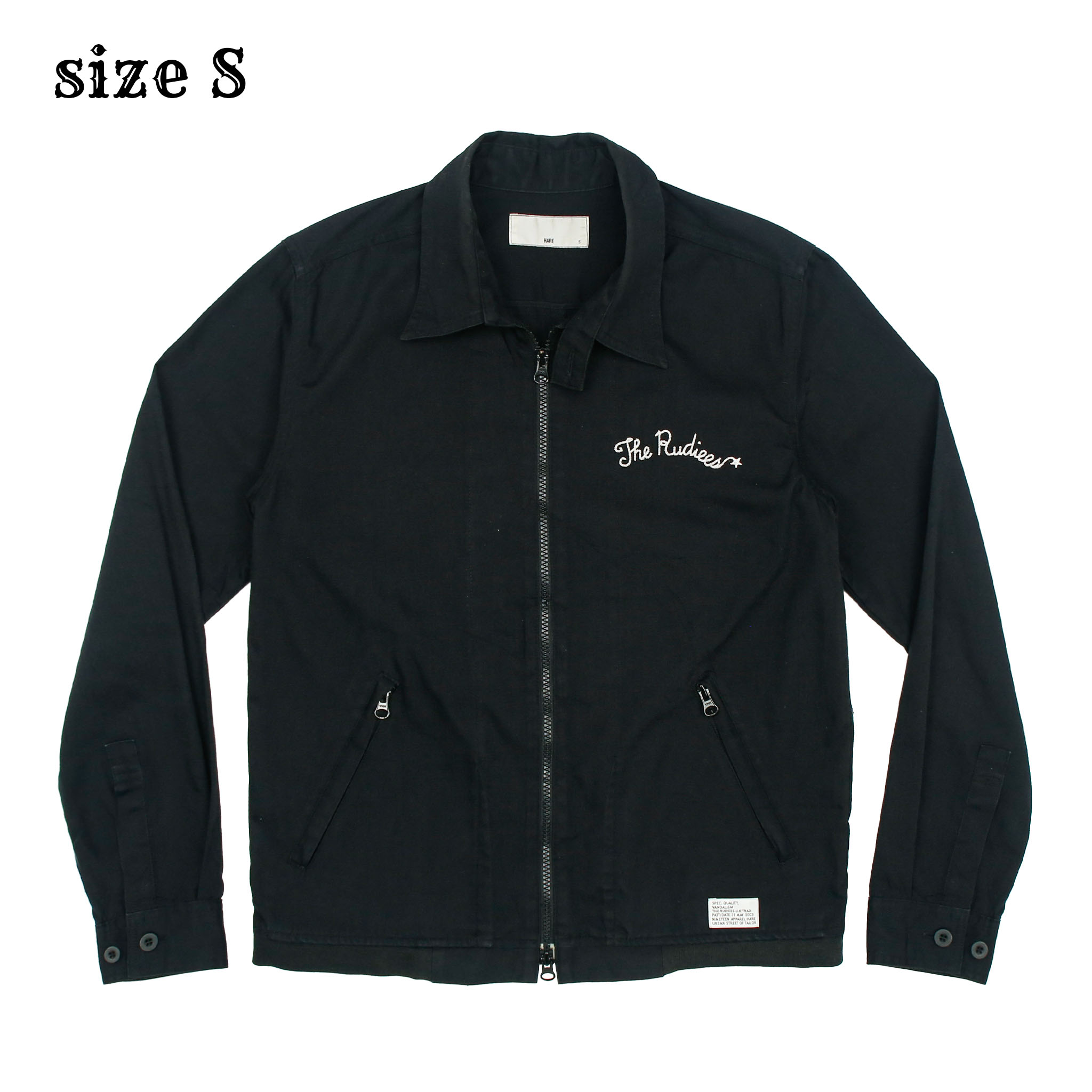 Hare The Rudiees Made in Japan Black Jacket Size S