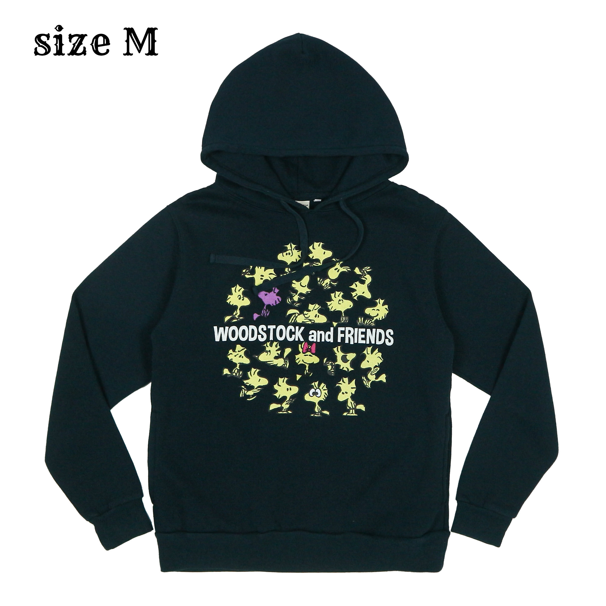 Peanuts Merchandise Woodstock Print Hoodie Size M