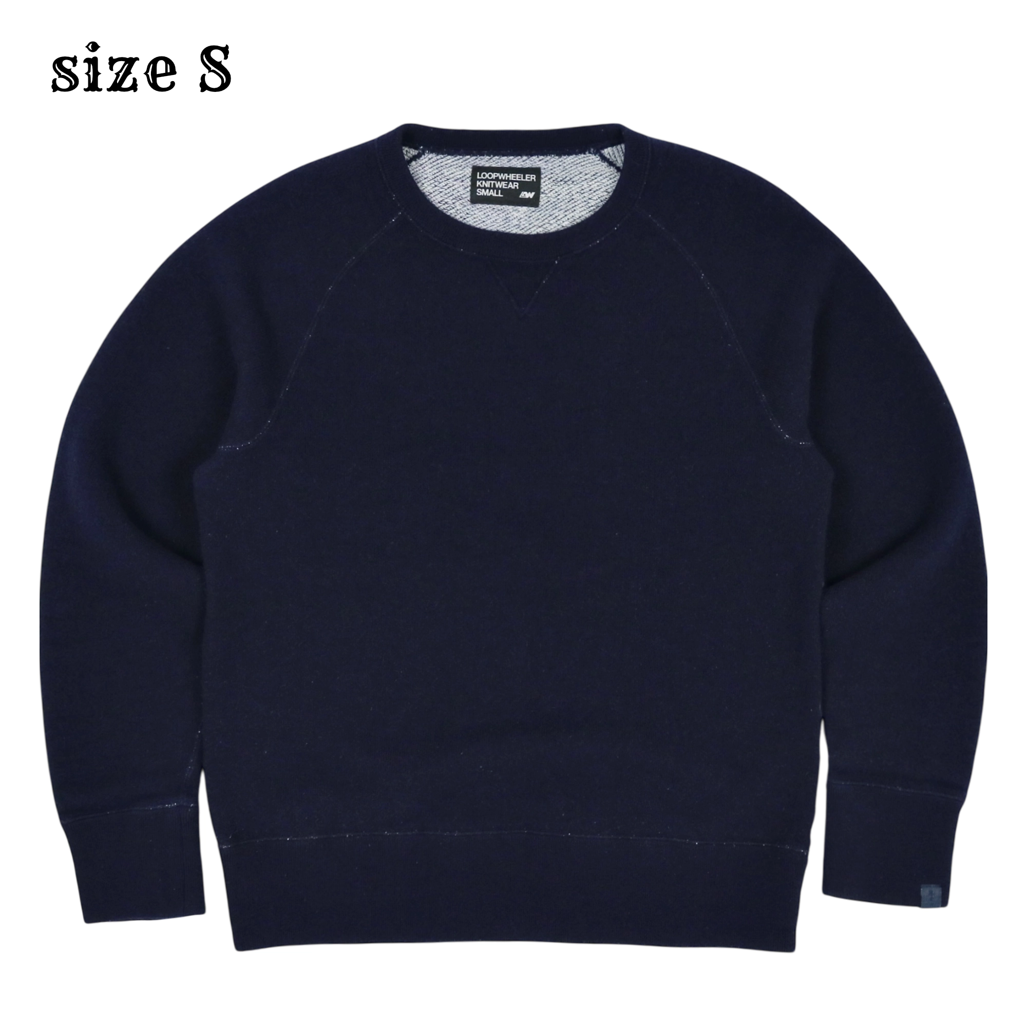 Loopwheeler JPN Cotton Wool Sweatshirt Size S