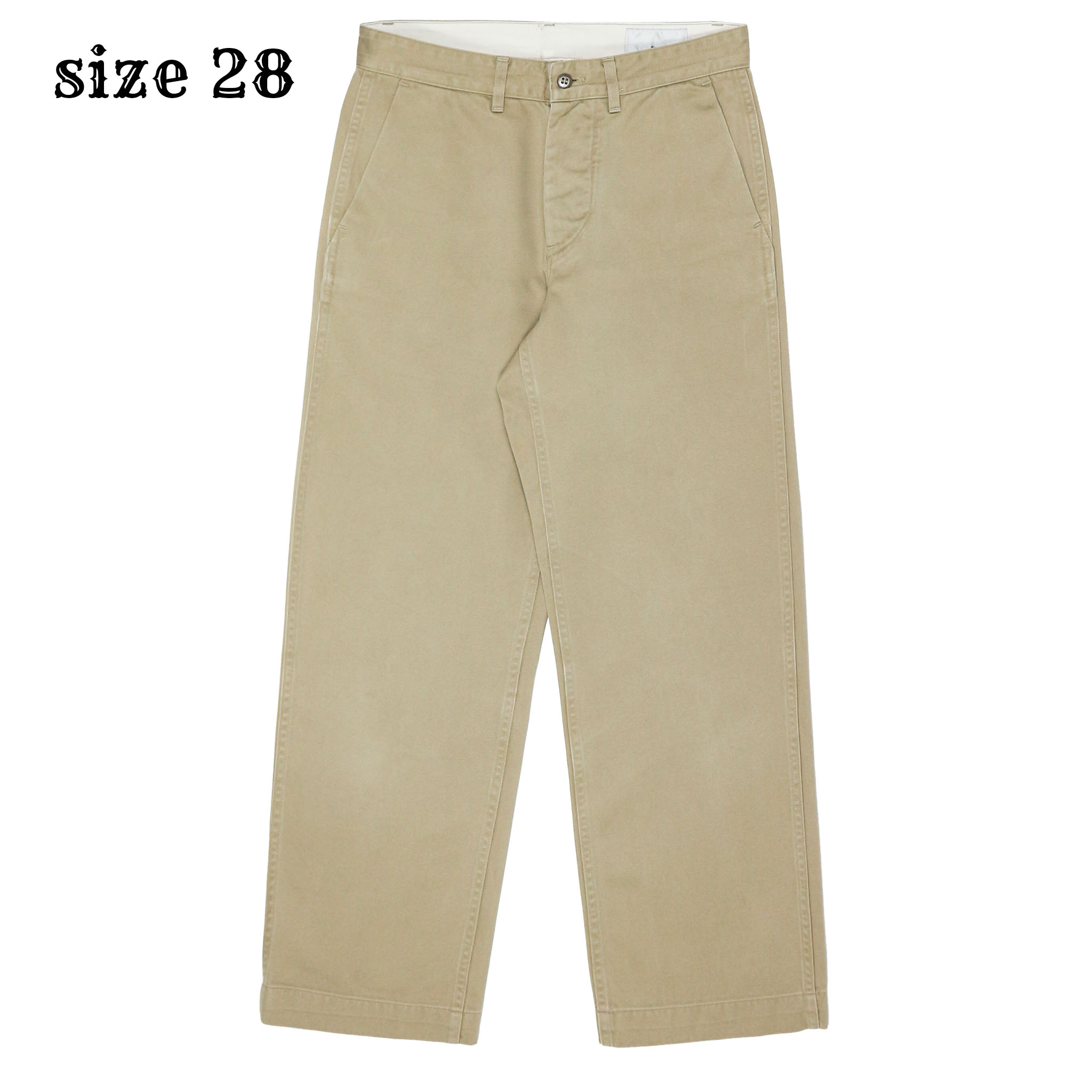 time after time Japan Type Military Khaki Pants Size 28