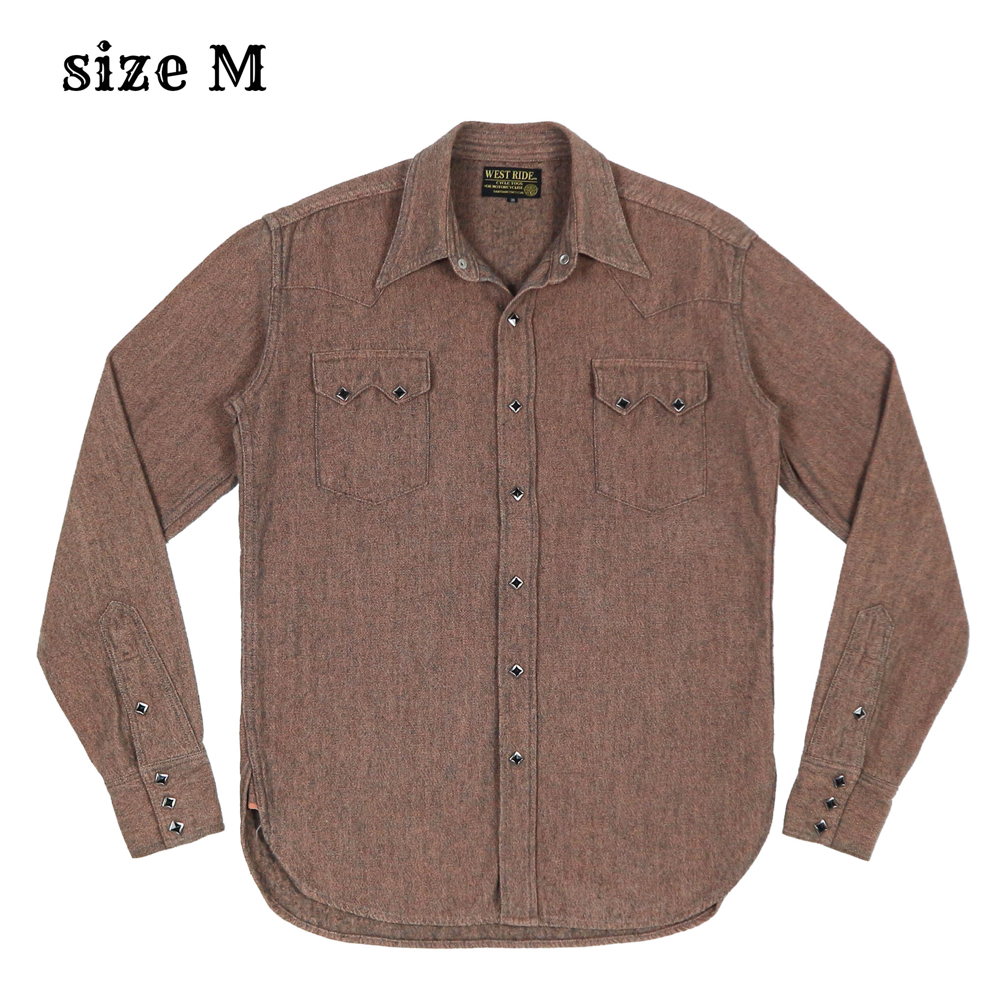 West Ride Japan Heavy Cotton Western Shirt Size M