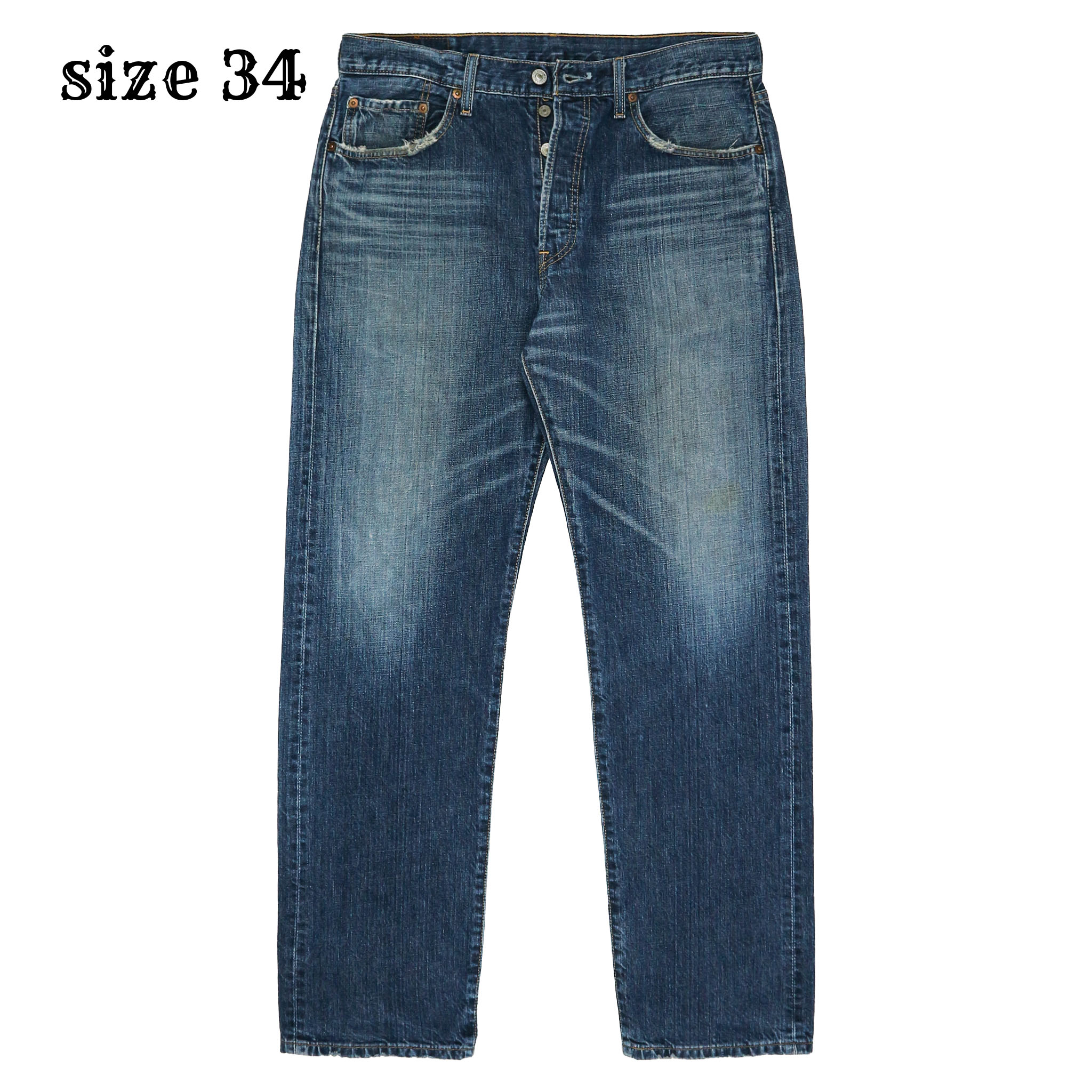 00s Levi's 501 Denim Jeans Size 34