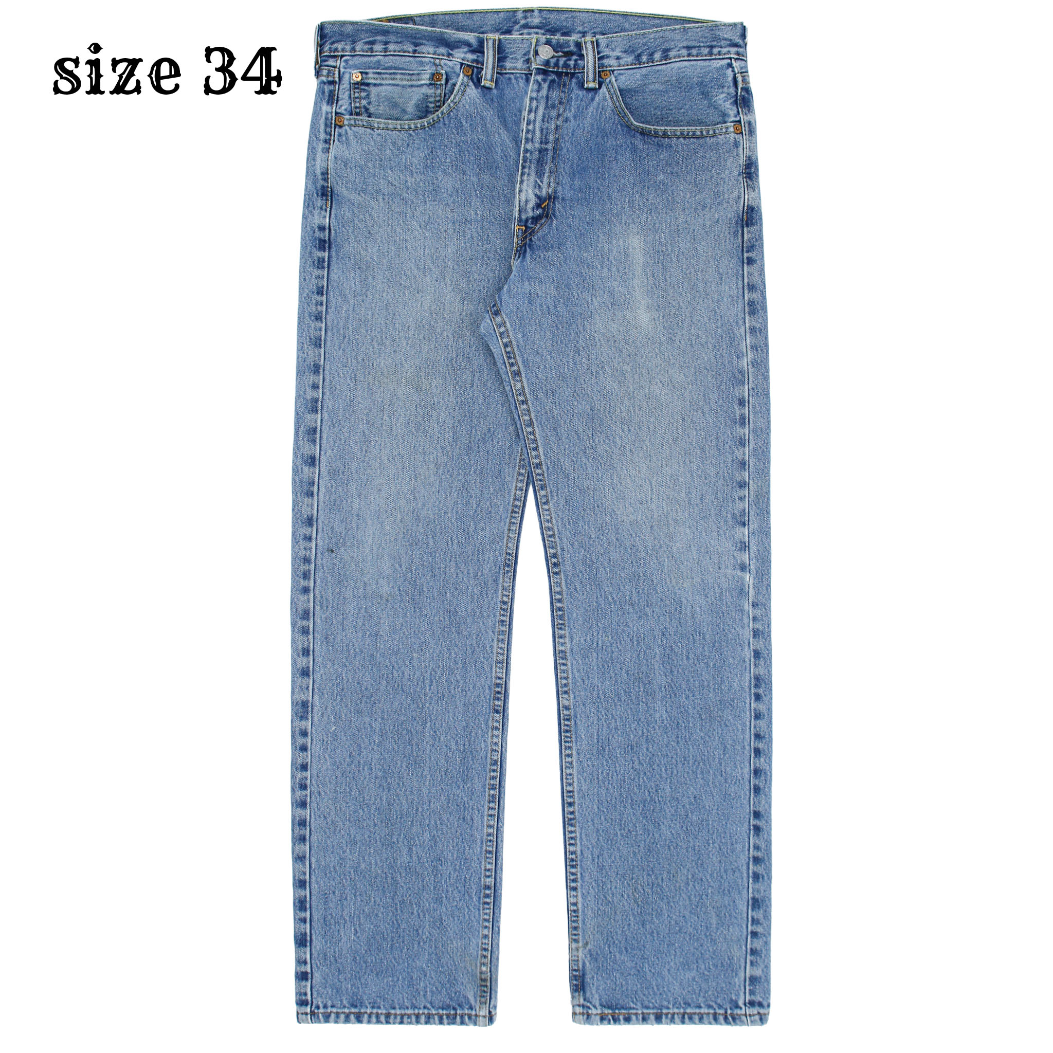 2010s Levi's 505 Denim Jeans Size 34