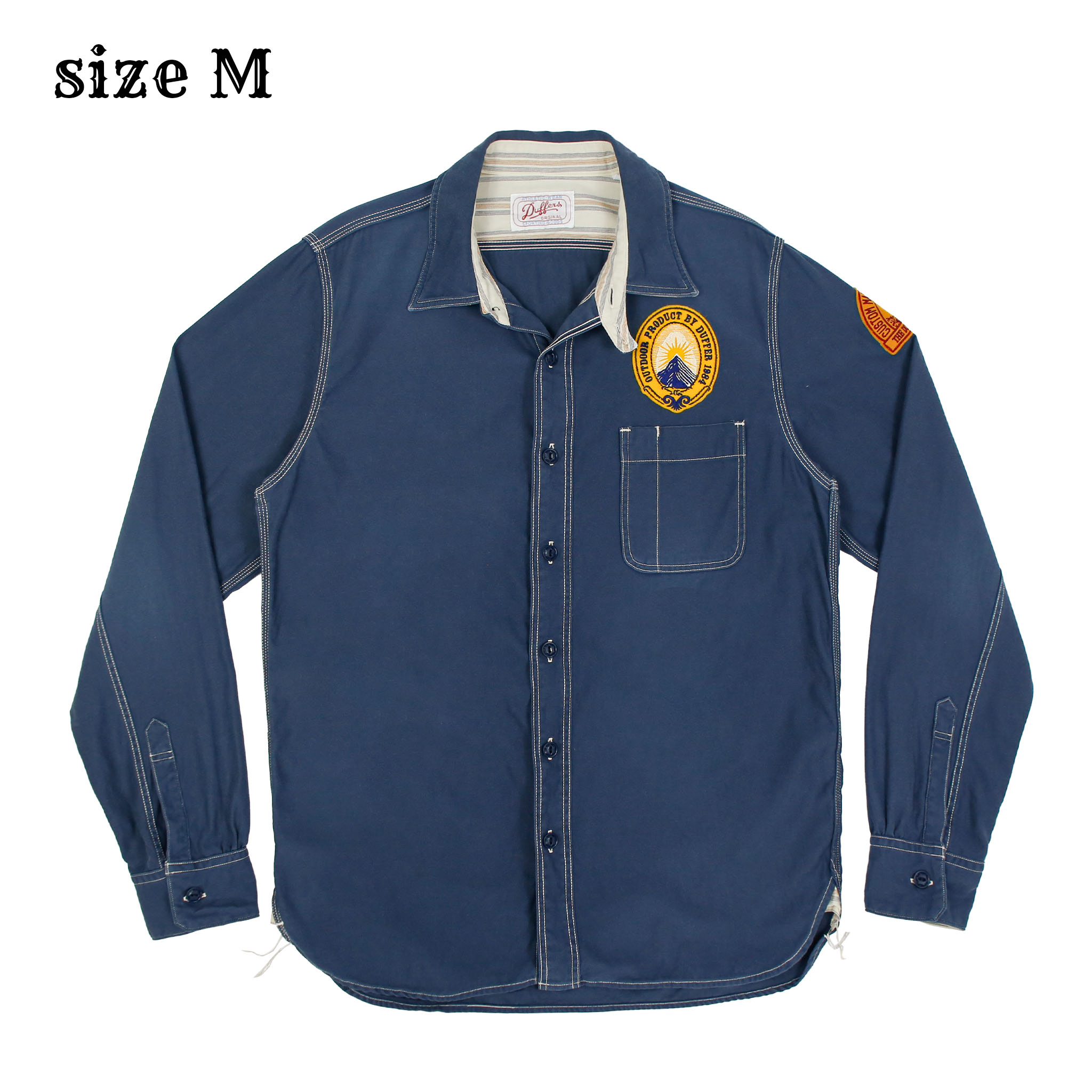 Duffers Made in Japan Work Shirt Size M