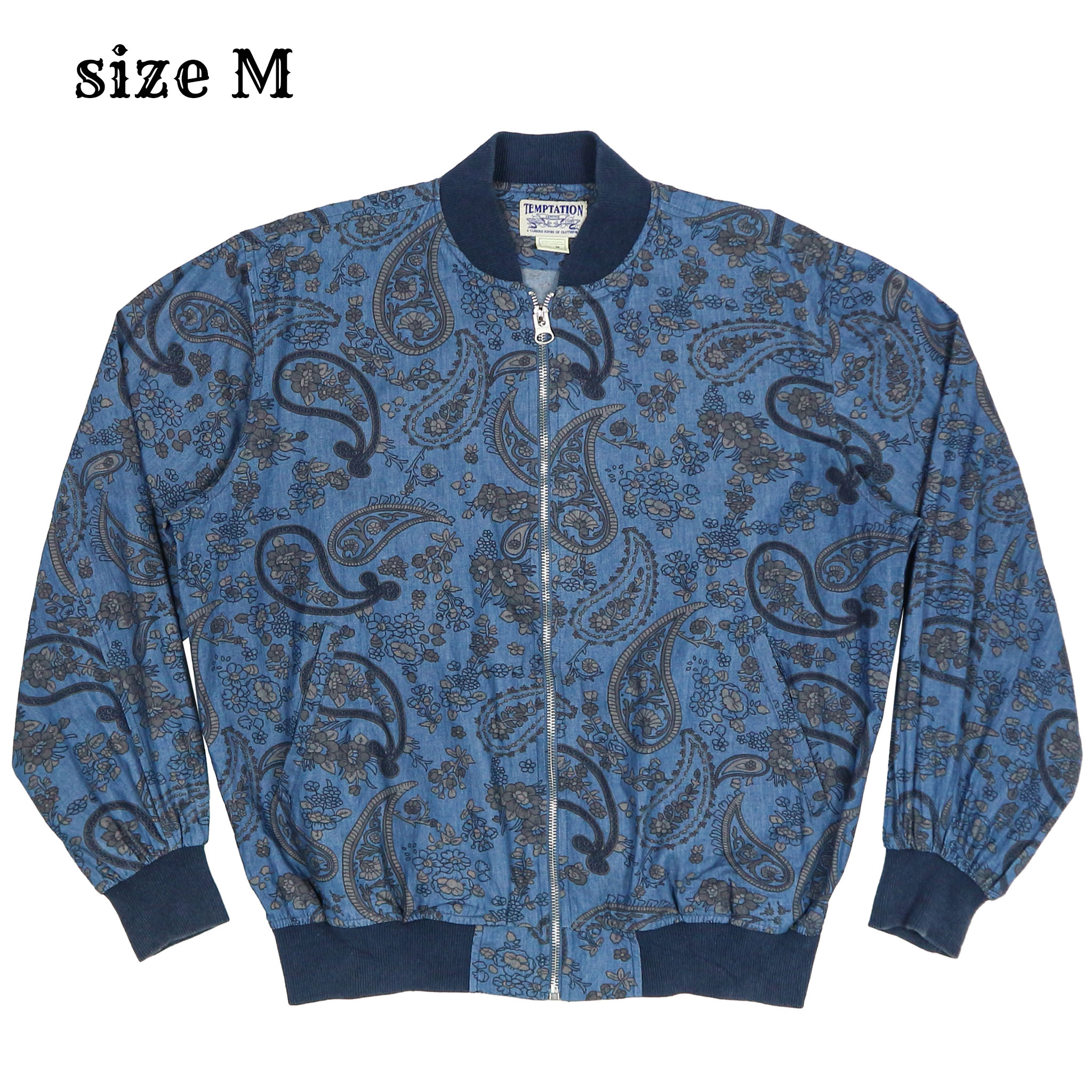 Temptation Floral Unlined Bomber Jacket Size M