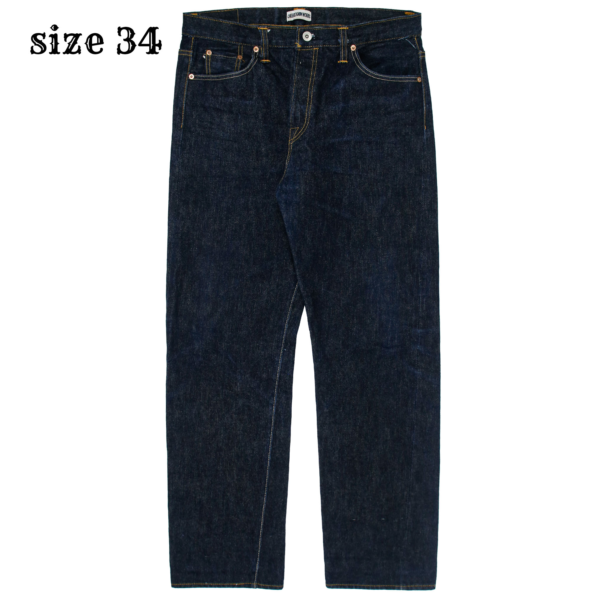 CheeseDenim Works SF09X 18oz Selvedge Denim Jeans Size 34