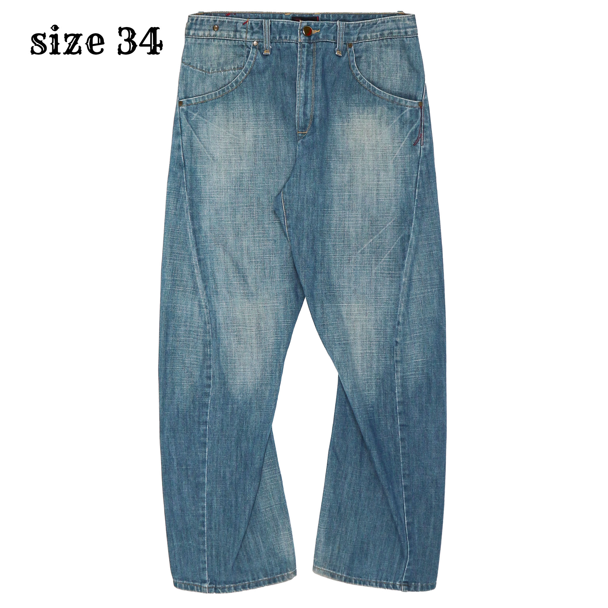 2000s Levi's Denim Engineered Jeans Size 34