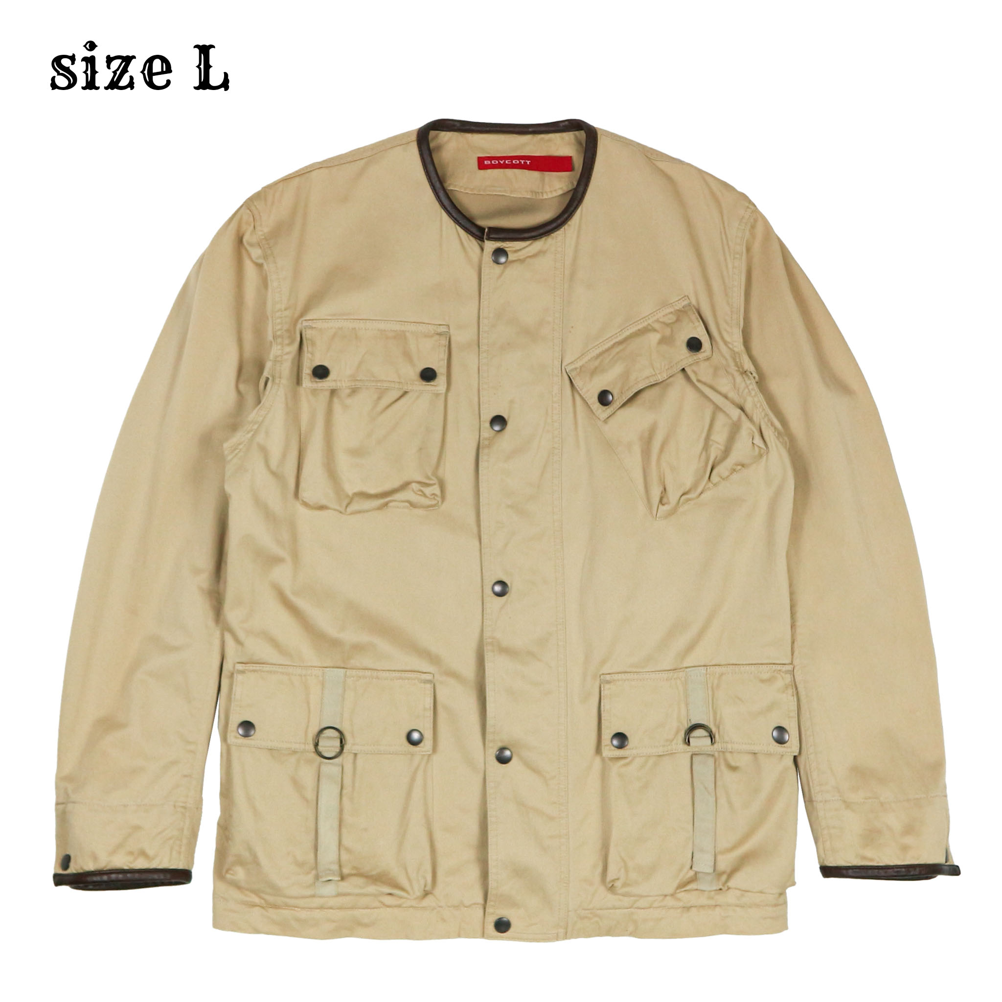 Boycott British Style Motorcycle Jacket Size L