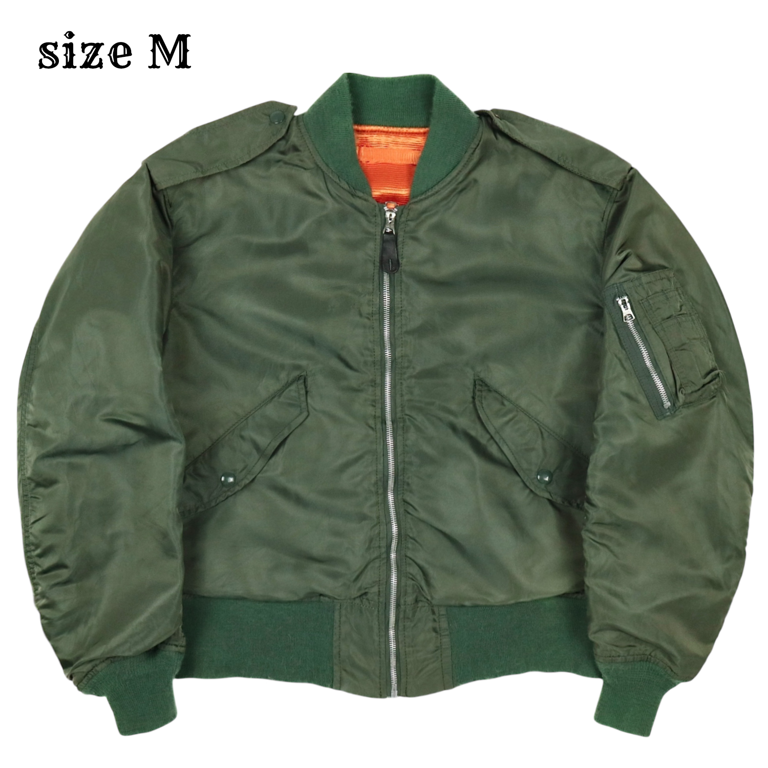 70s Alpha Industries L-2B Jacket Civilian Type Size M