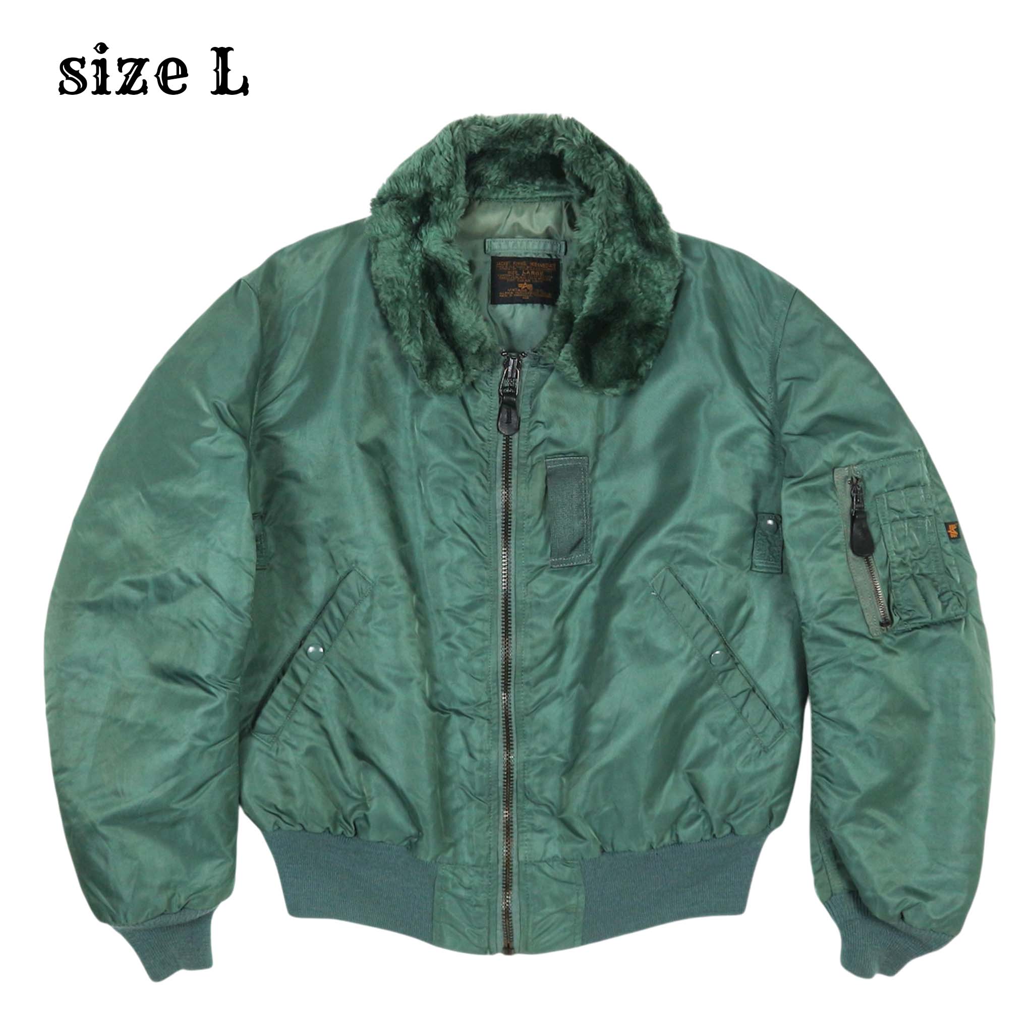 Alpha Industries Type B-15D Bomber Jacket Size L