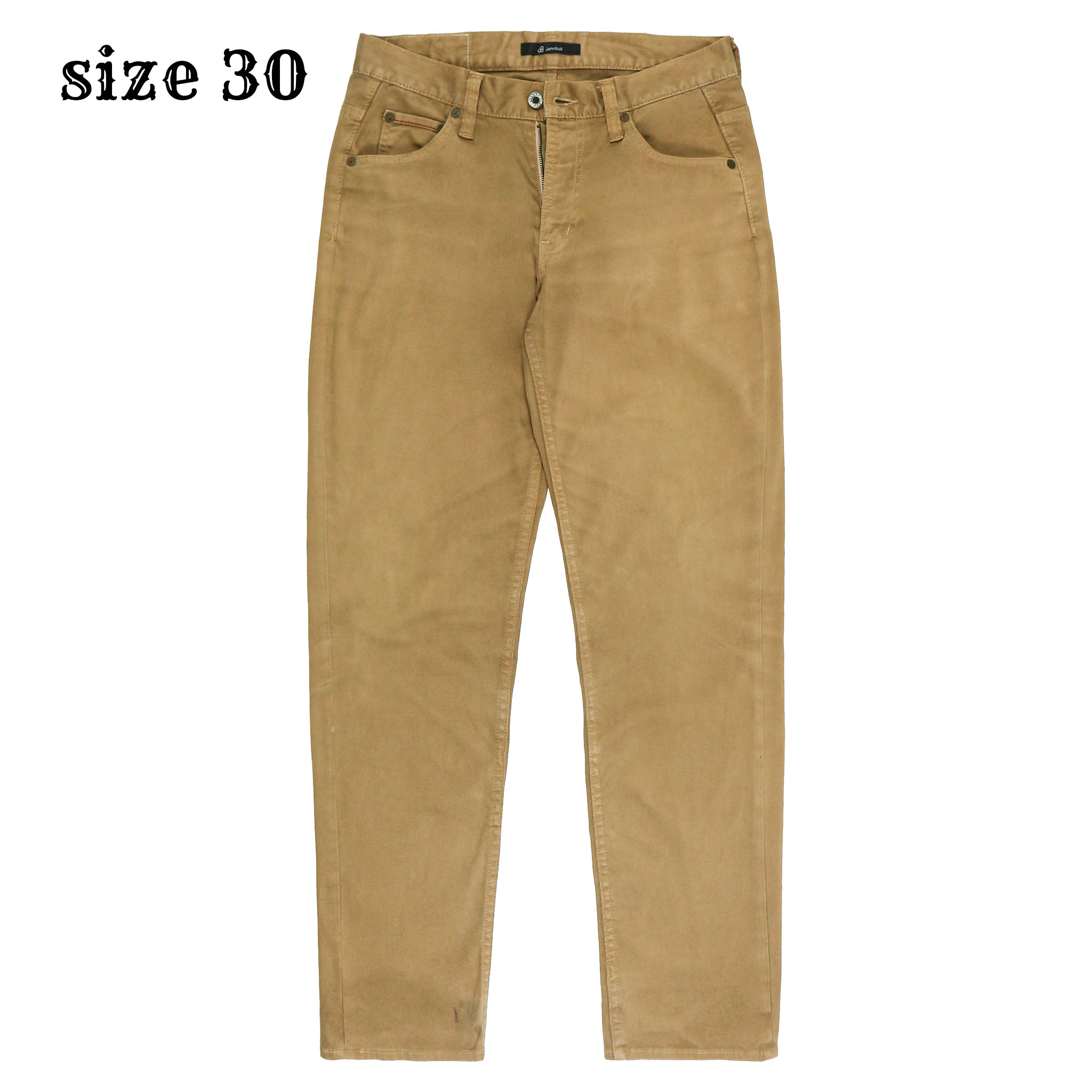 Johnbull Cotton Twill Brown Jeans Size 30