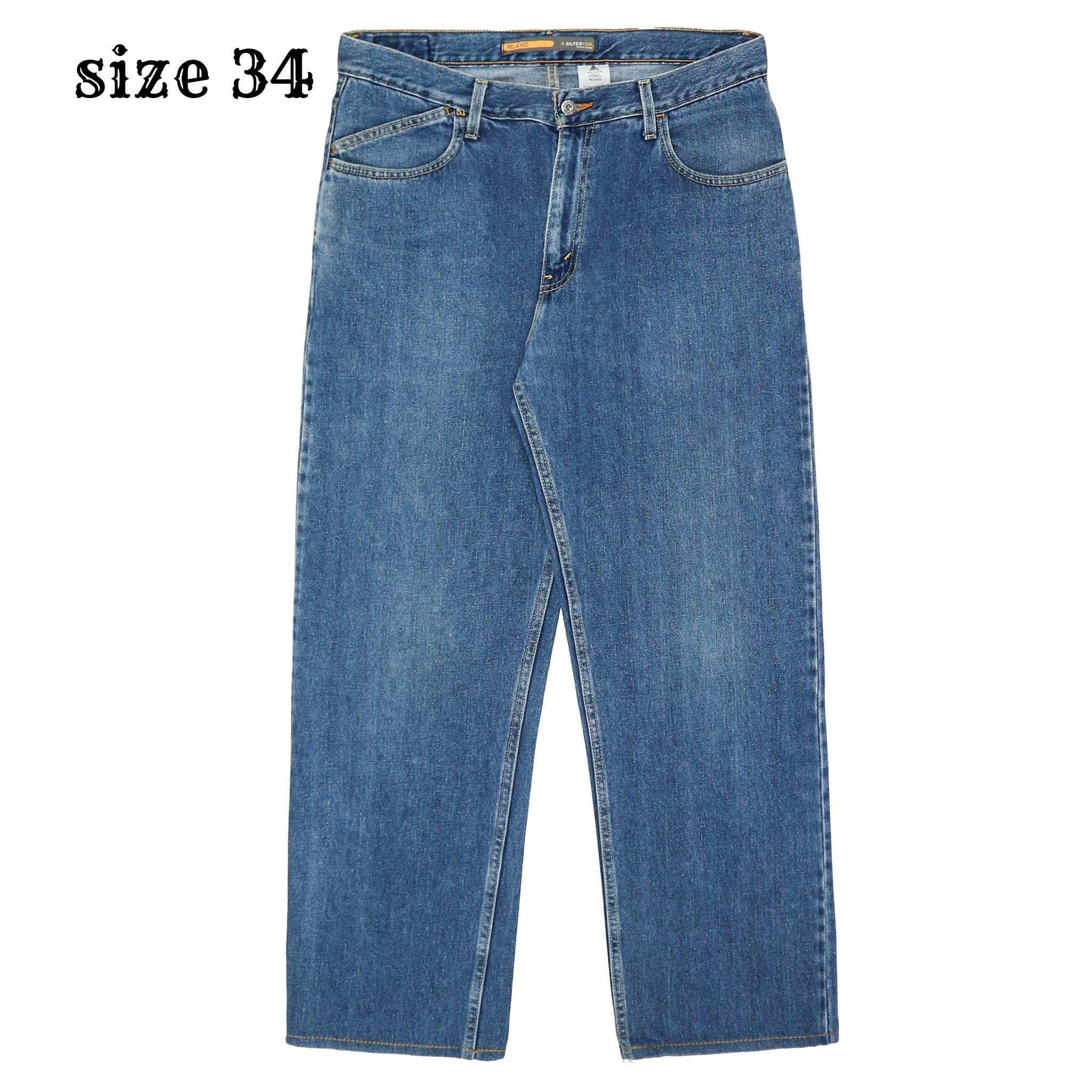 2000s Levi's SilverTab Denim Jeans Size 34