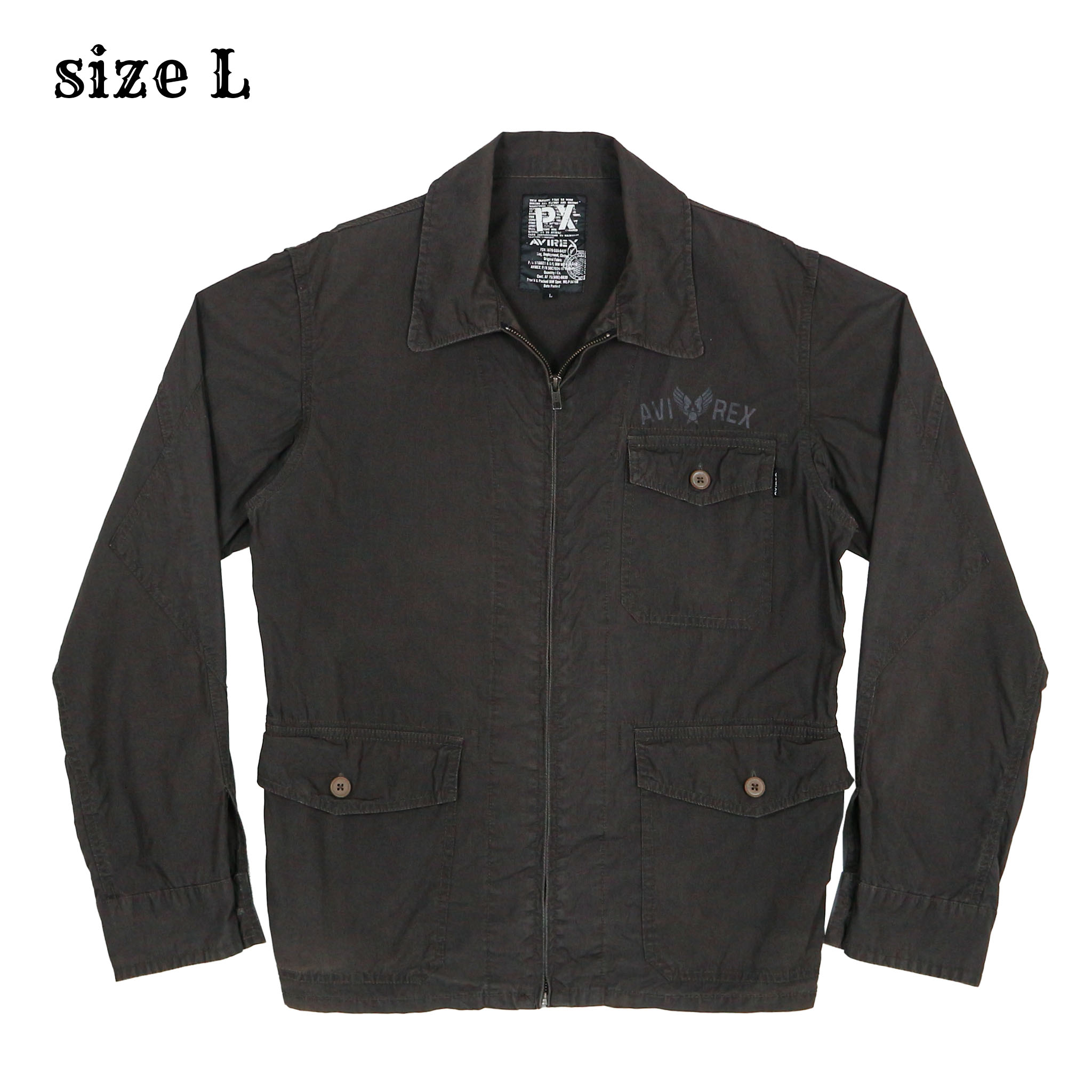 Avirex Brand Type Military Field Jacket Size L