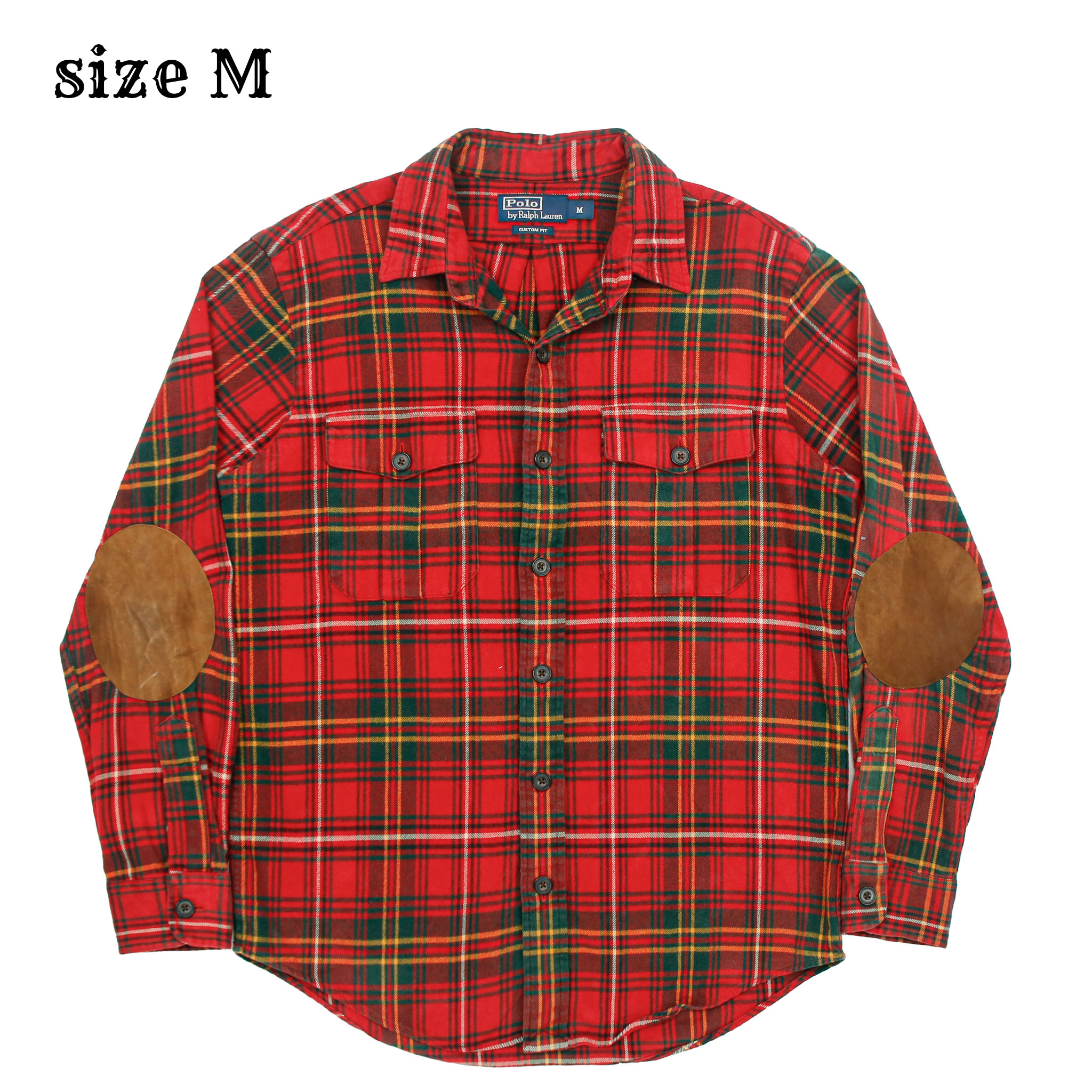 Polo Ralph Lauren Plaid Flannel Shirt Size M