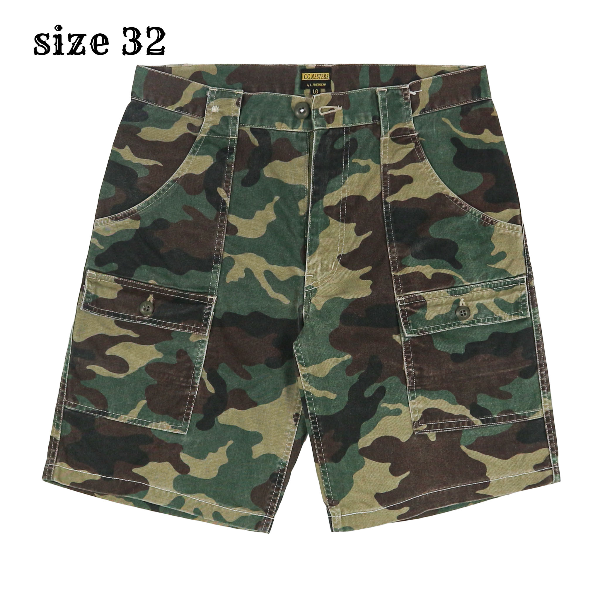 C.C.Masters Pherrow's Japan Utility Shorts Size 32