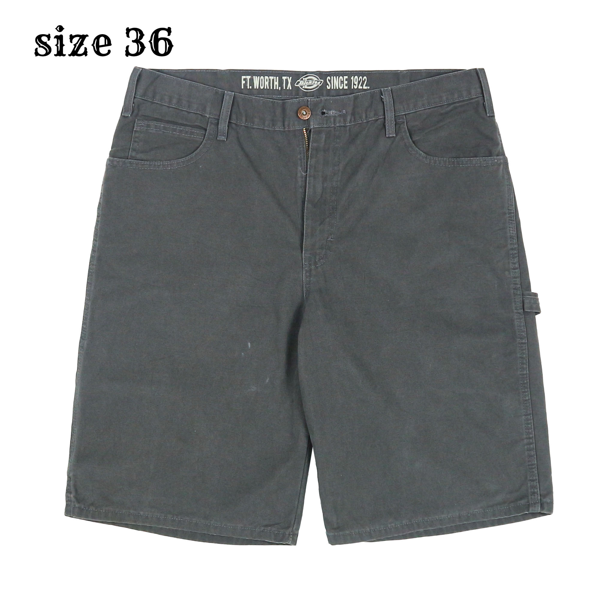 Dickies Canvas Carpenter Shorts Size 36