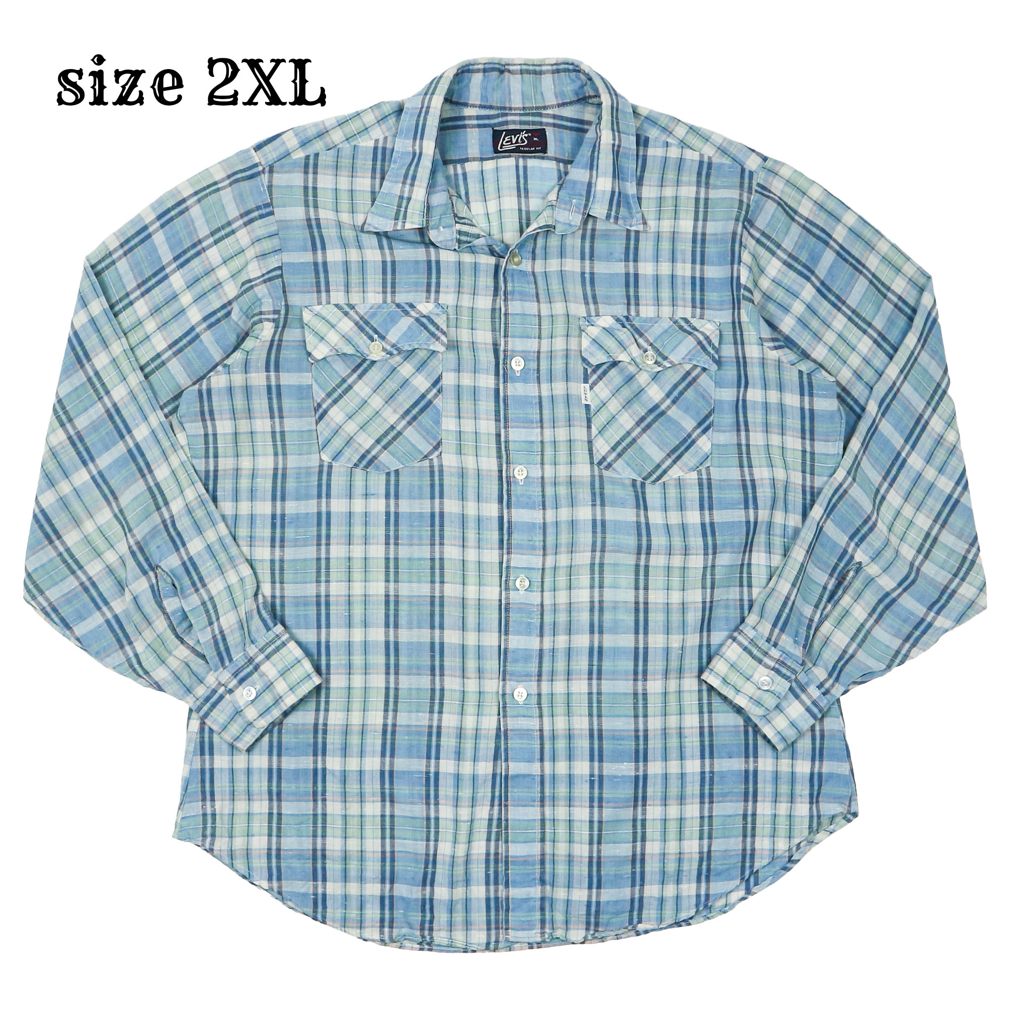 Vintage 80s Levi’s Work Shirt Size 2XL