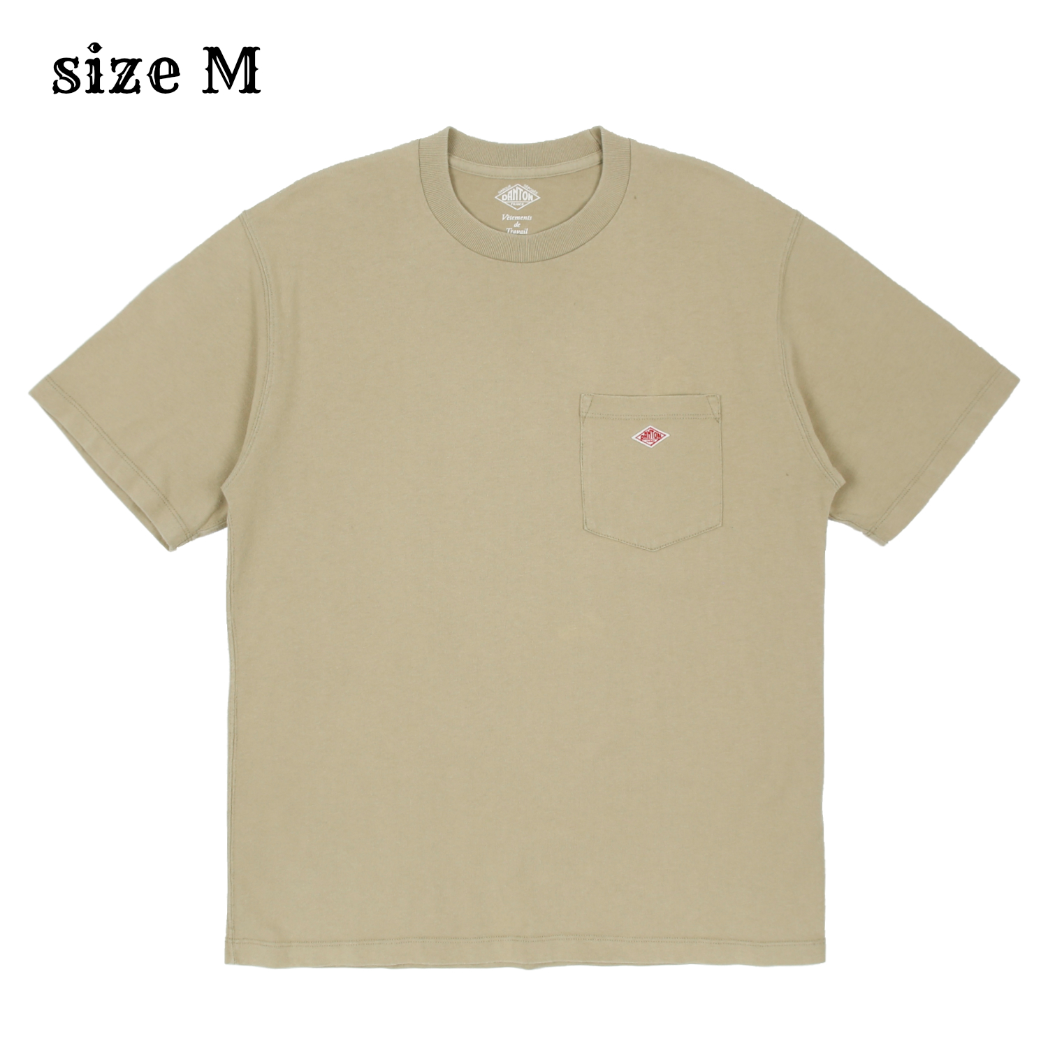 Danton France Brand Pocket T-Shirt Size M