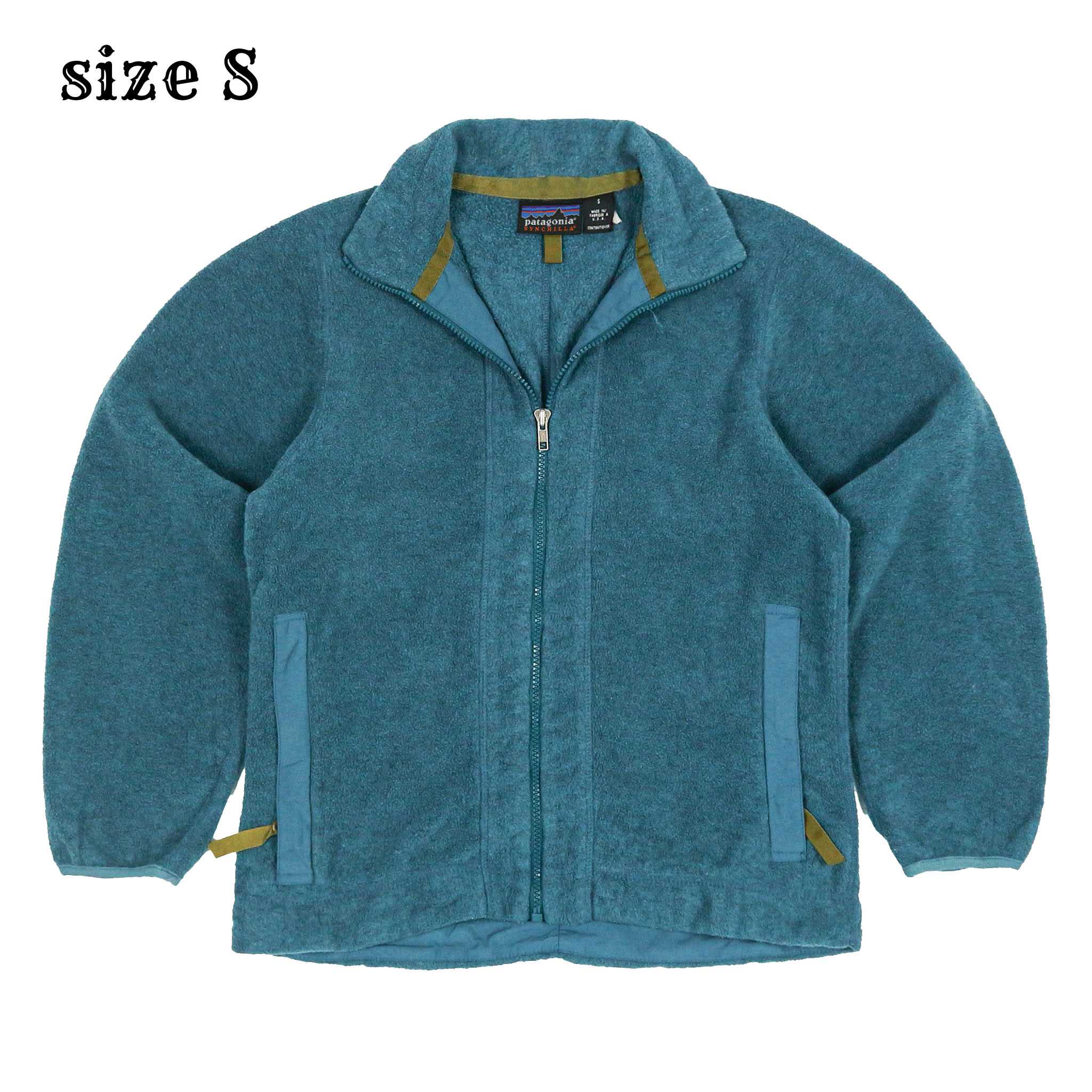Vtg Patagonia Made in USA Synchilla Fleece Size S
