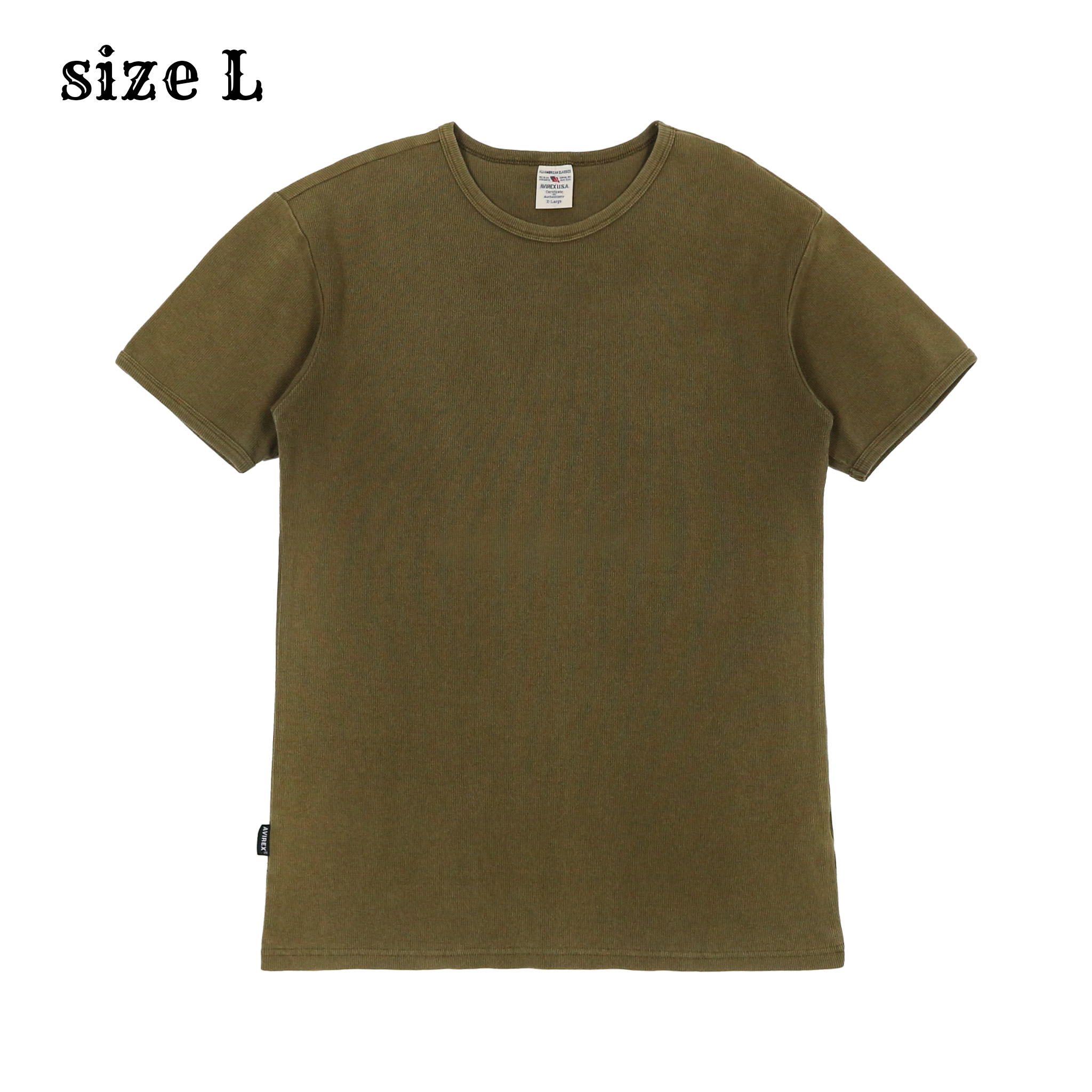 Avirex Type Military Olive T-Shirt Size L