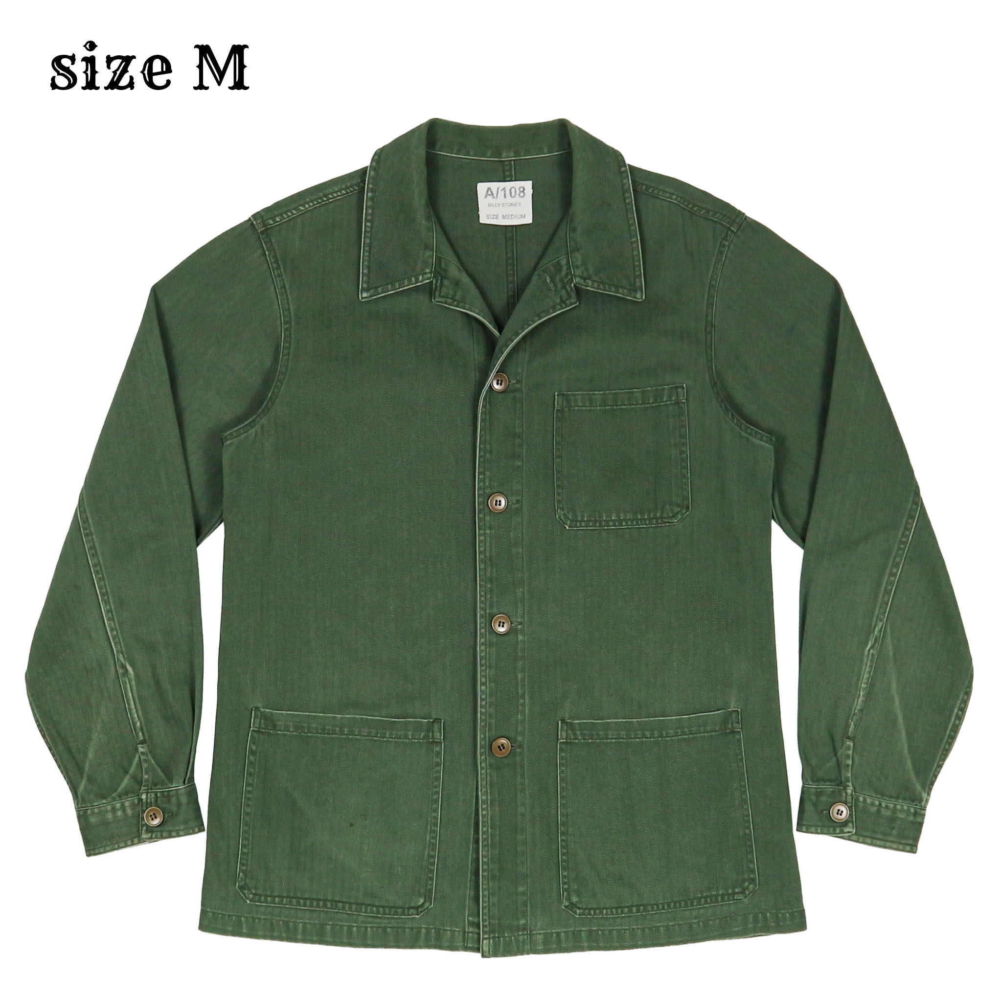 Billy Stones Herringbone Work Jacket Size M