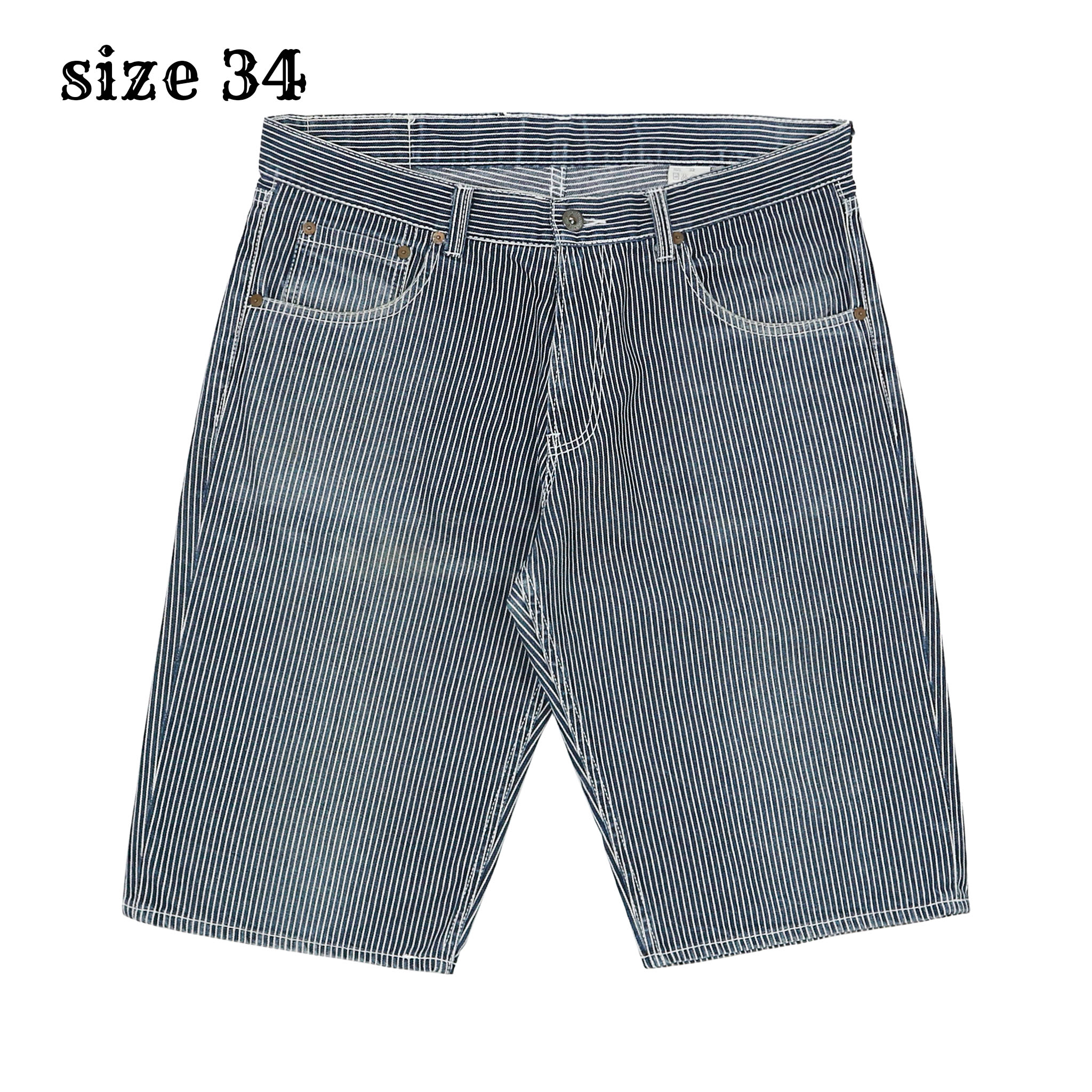 Ted Company Hickory Denim Shorts Size 34