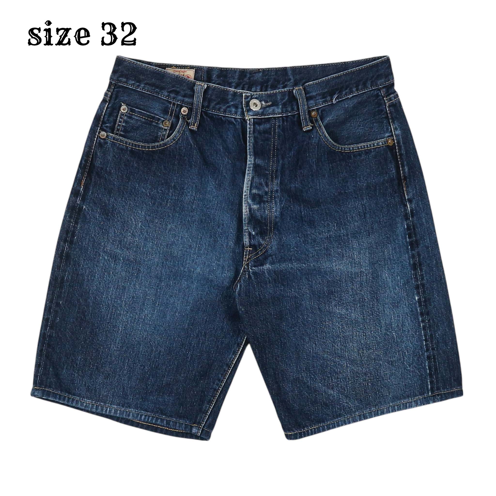 T.Hips Made in JP Selvedge Denim Shorts Size 32