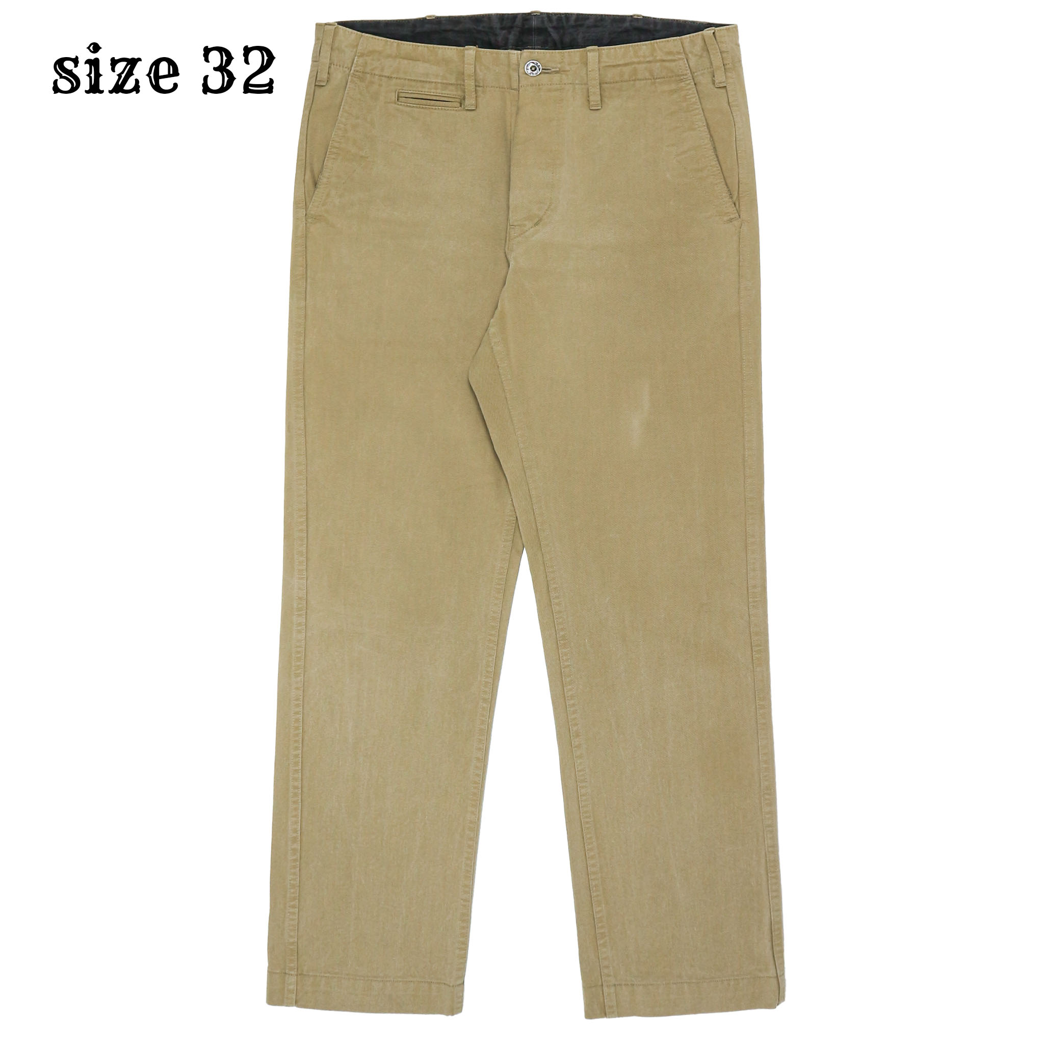 Burgus Plus Made in Japan Lot 406 Khaki Pants Size 32