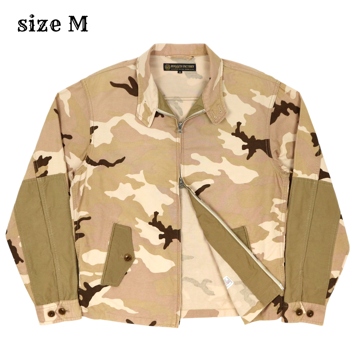 Rugged Factory Desert Camo Jacket Size M