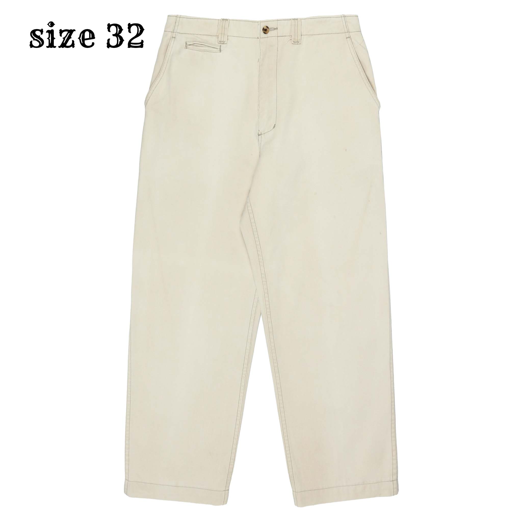 90s Duck Head Wide Fit Khaki Pants Size 32