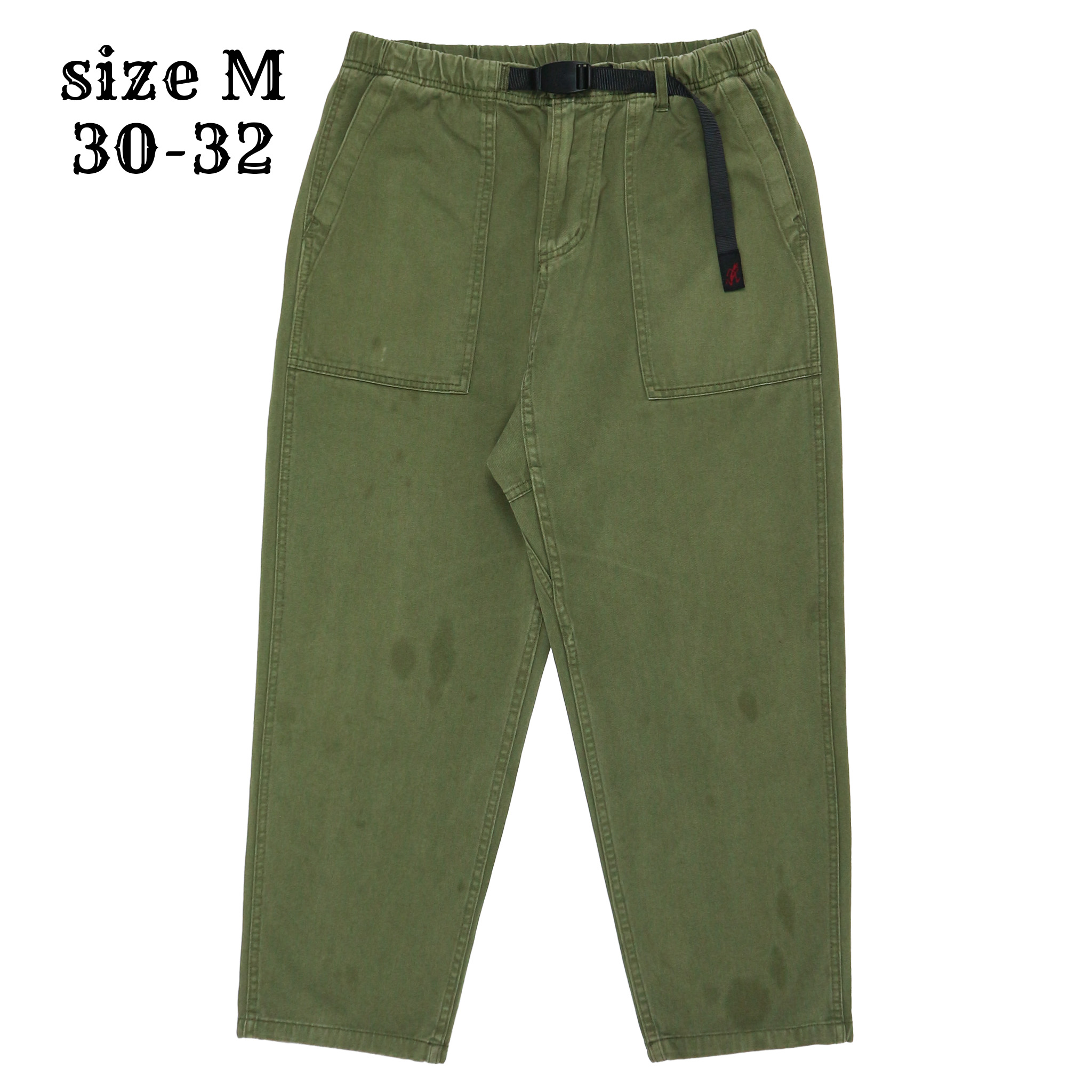 Gramicci Olive Outdoor Tapered Pants Size M