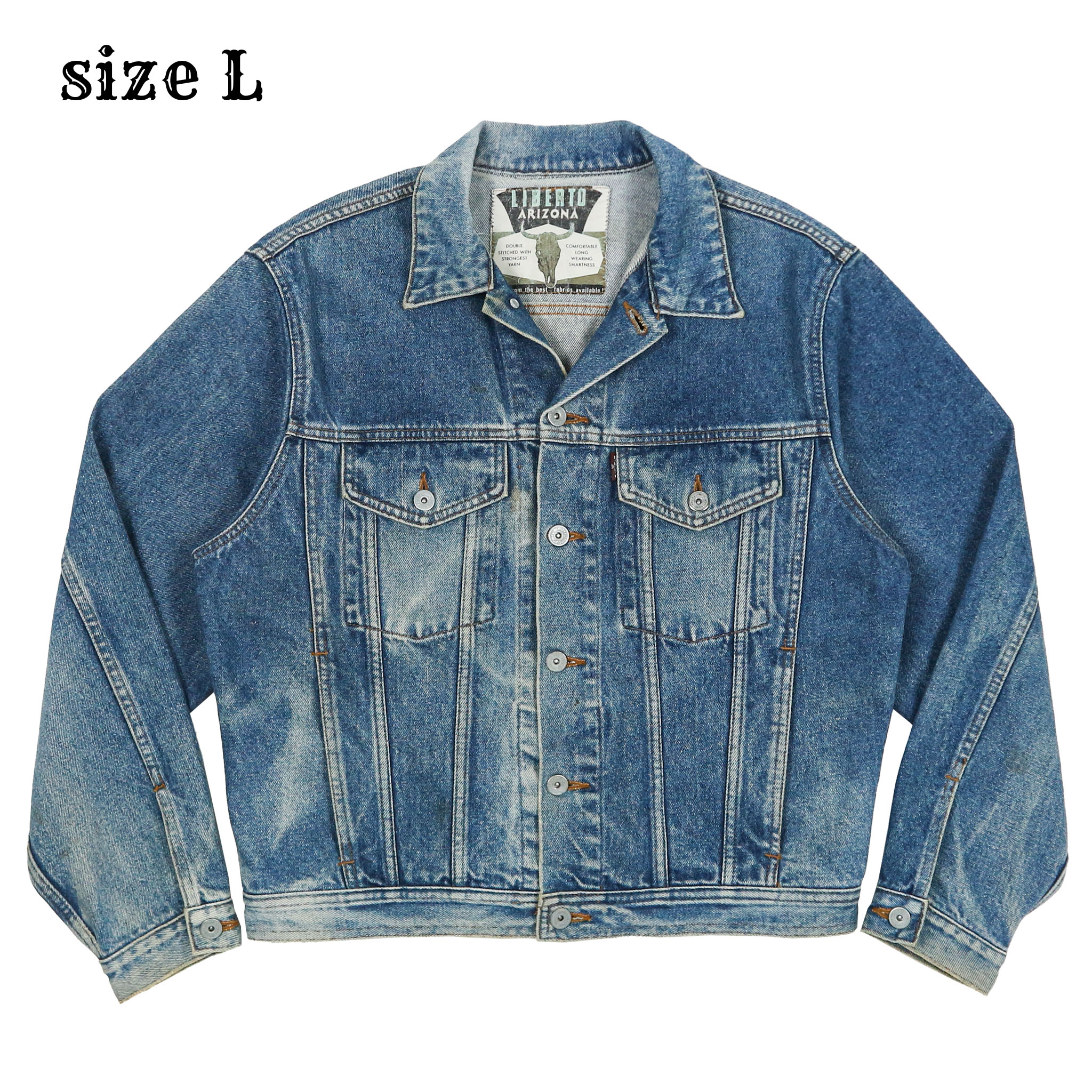 Liberto Arizona Brand Denim Jacket Size L
