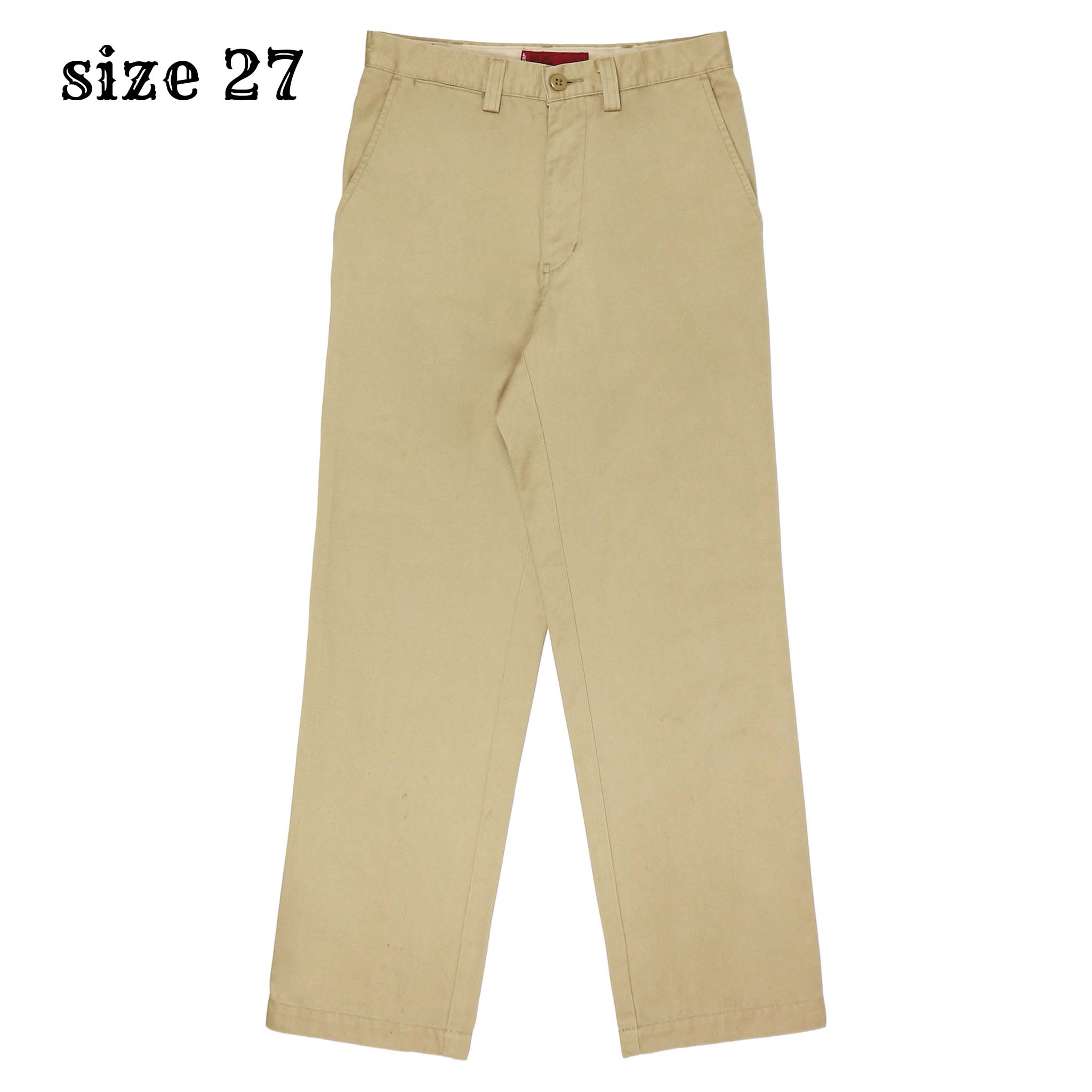 2000s Levi's Japan 503 Khaki Trousers Size 27