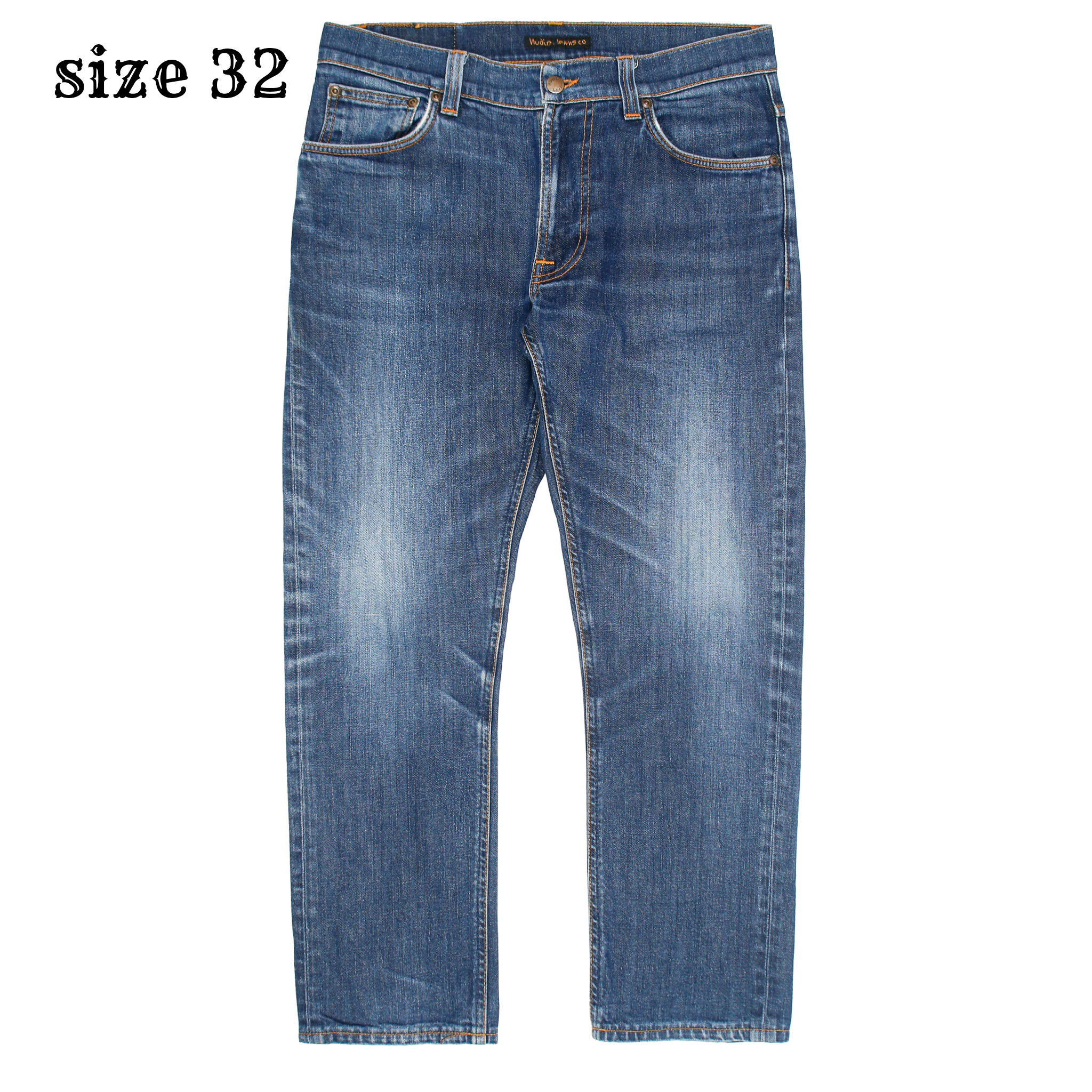 Nudie Jeans Denim Lean Dean Dry 16 Dips Size 32