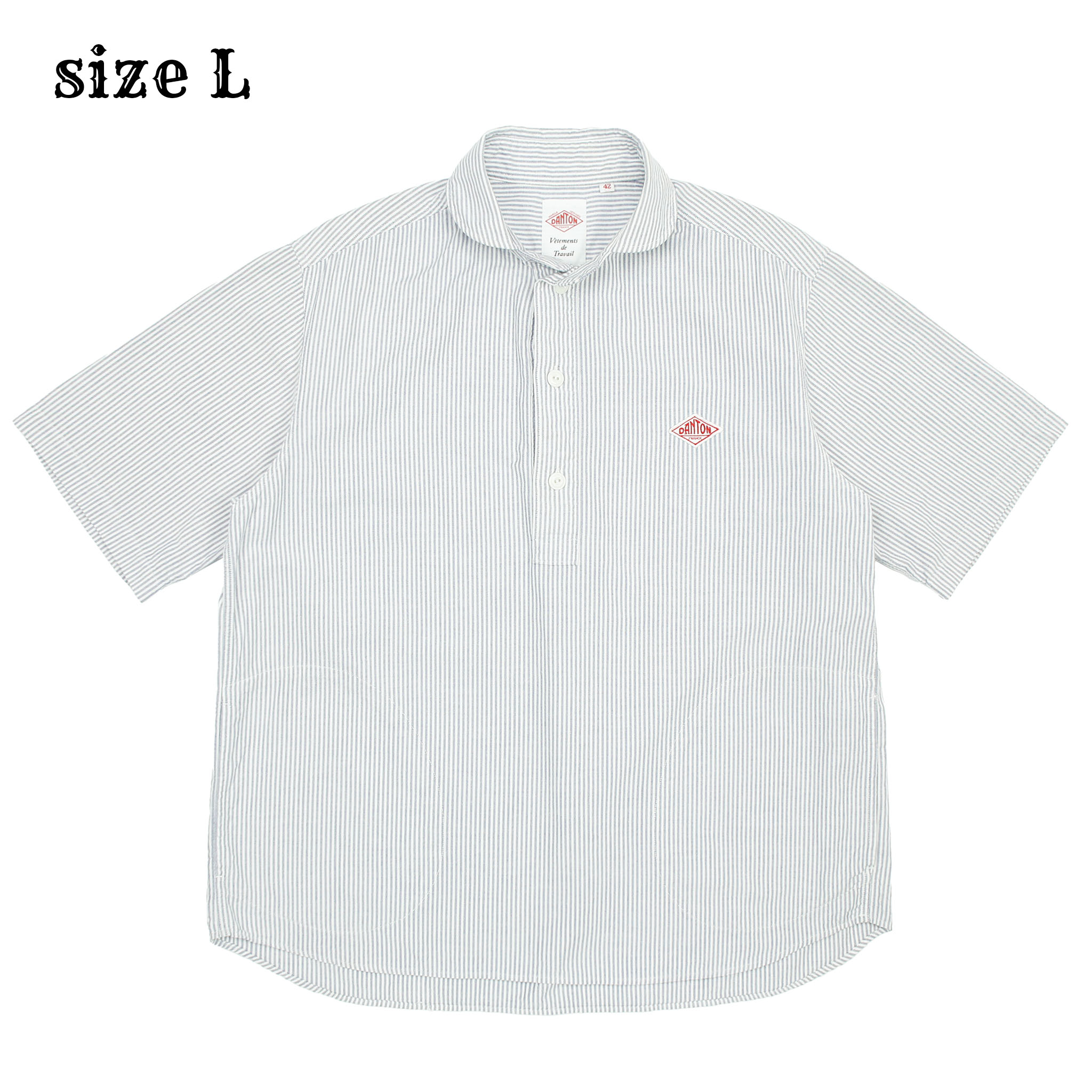 Danton Made in Japan Pull-over Work Shirt Size L
