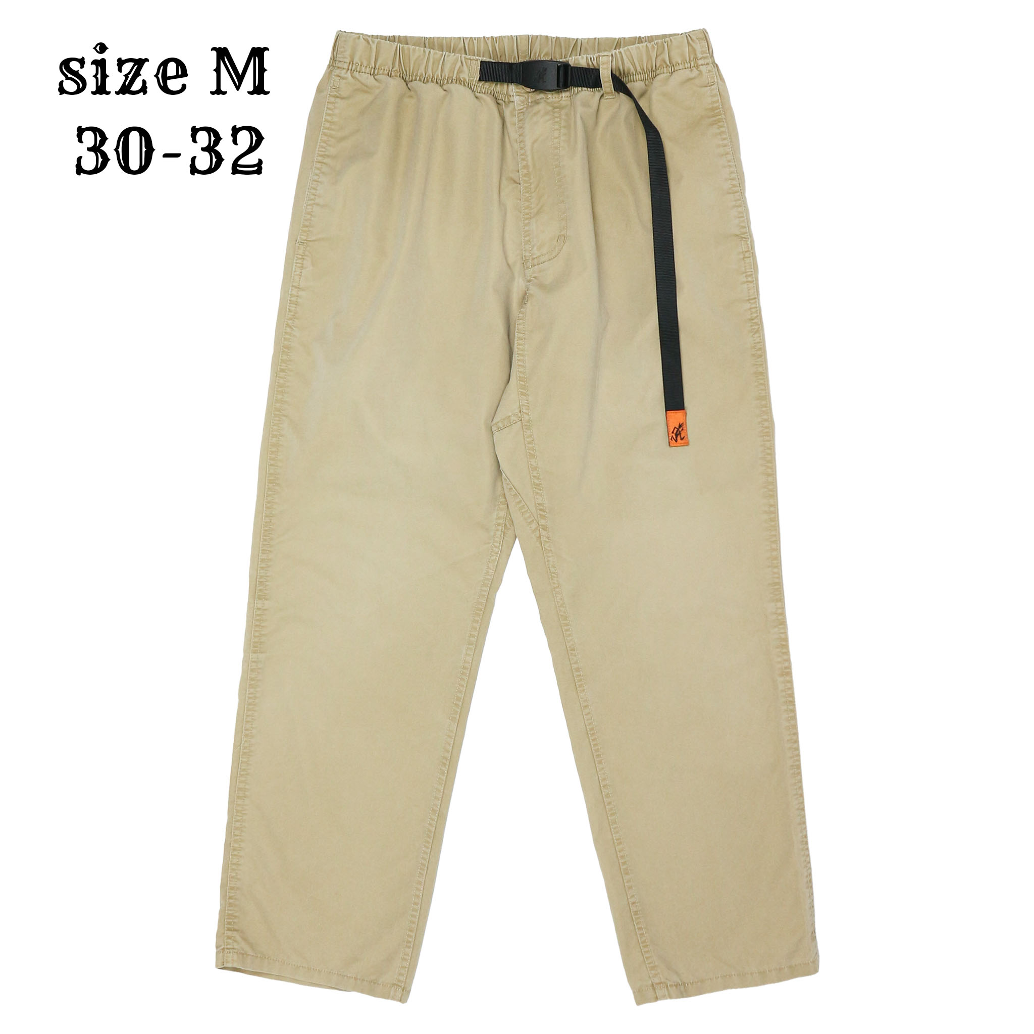 Gramicci Outdoor Khaki Tapered Pants Size M