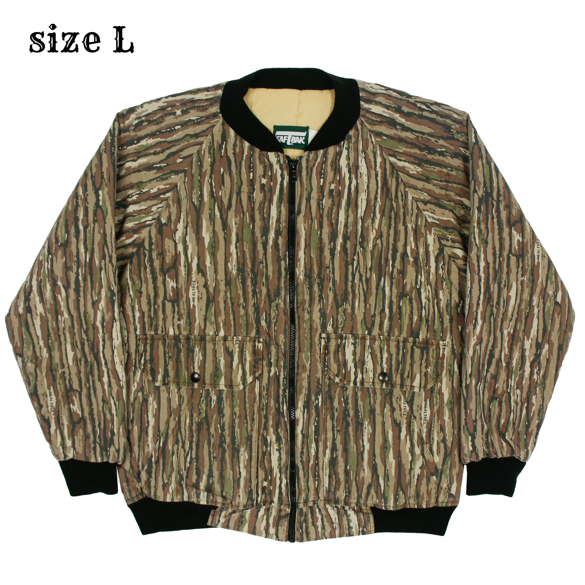 Vintage SafTBak Realtree Hunting Jacket Size L