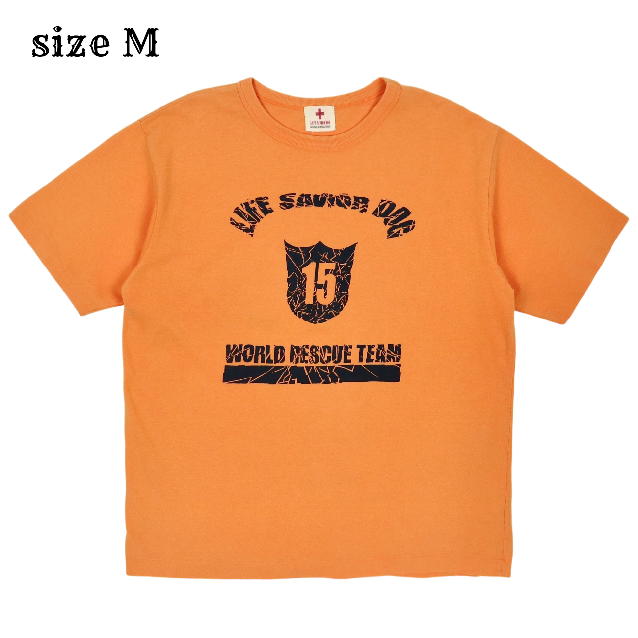Life Savior Dog Graphic T-Shirt Size M