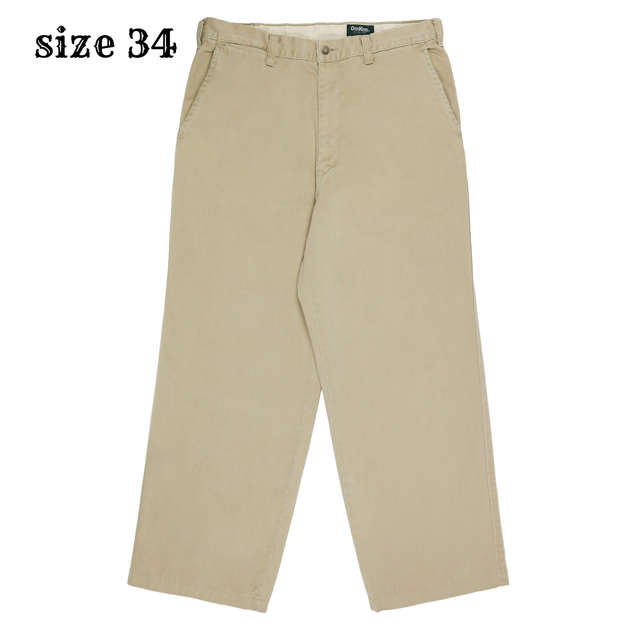 90s OshKosh Japan Made Khaki Pants Size 34