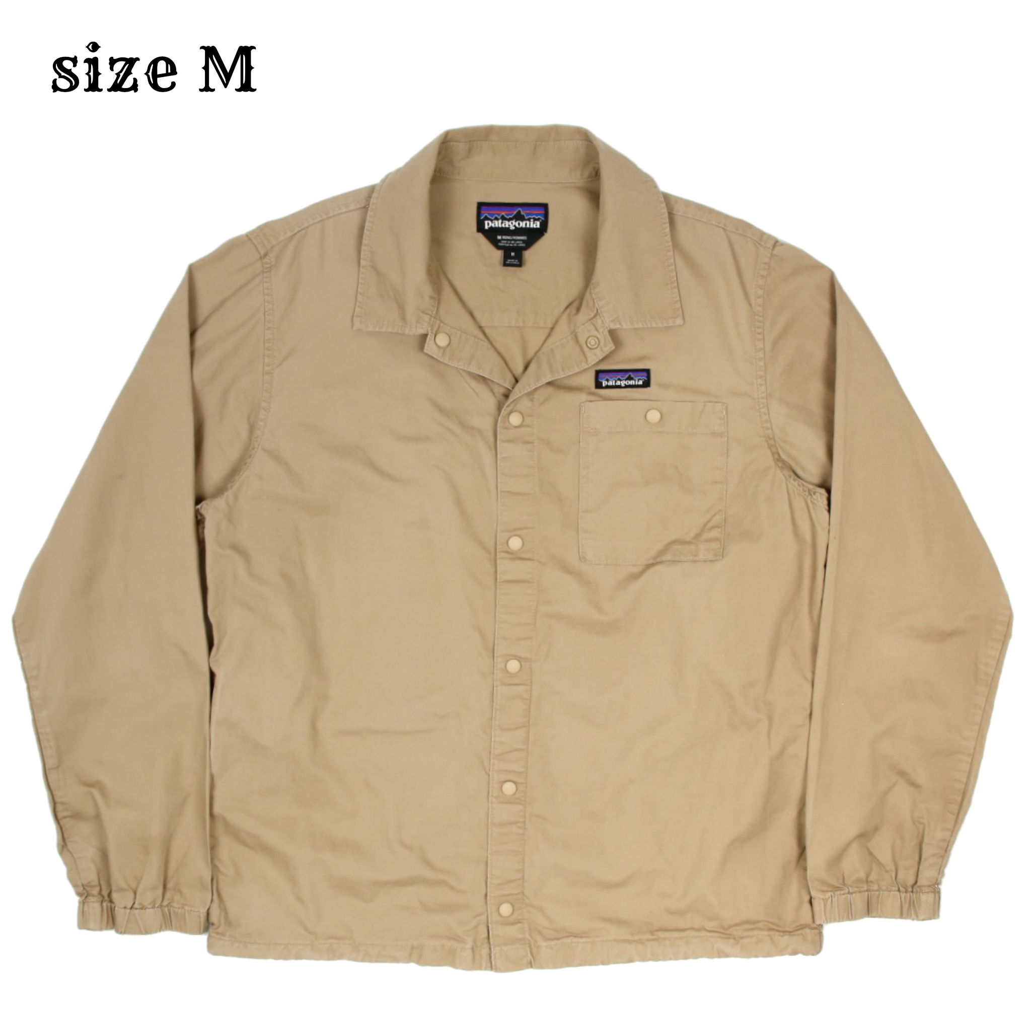 Patagonia Cotton Hemp Shirt Jacket Size M