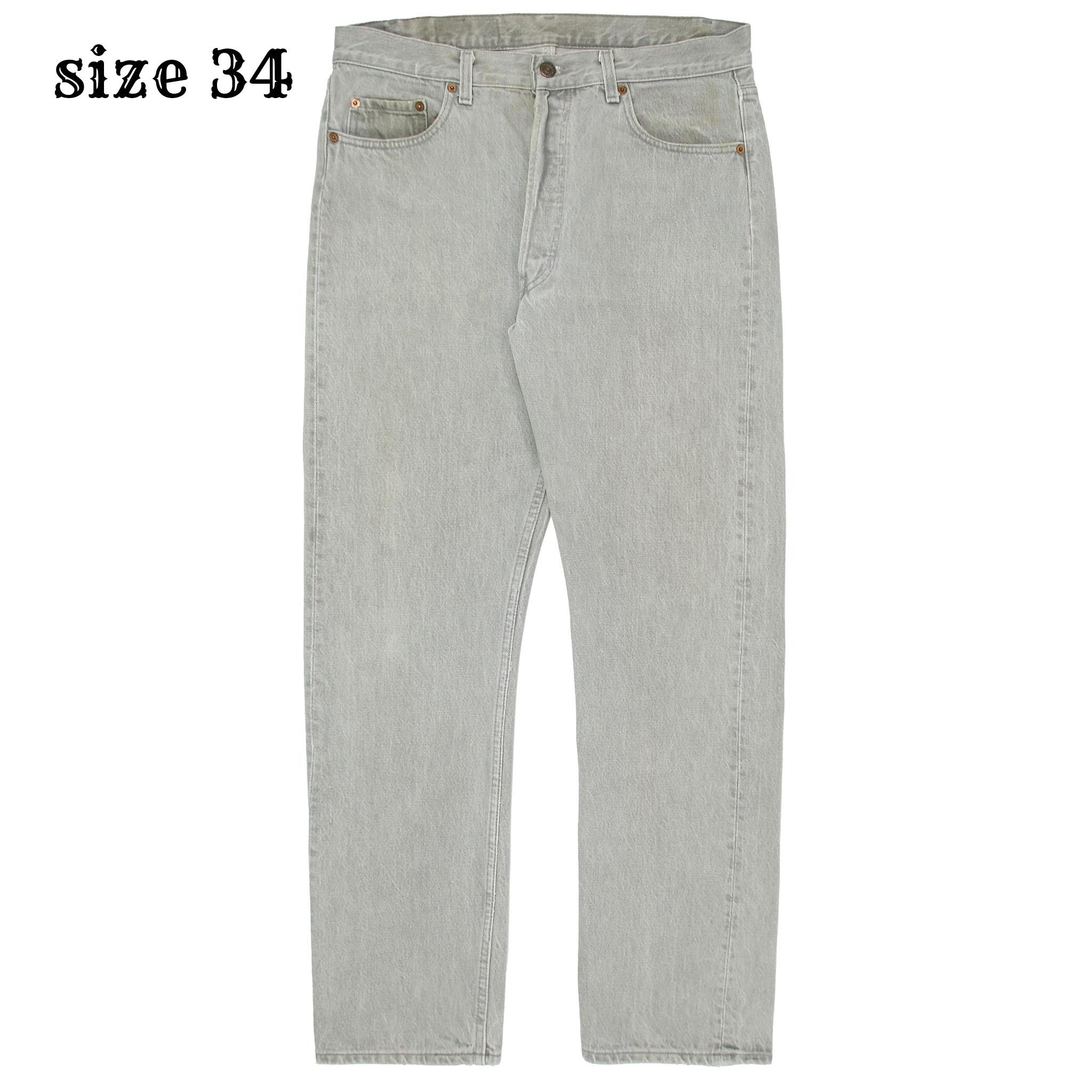 80s Levi's 501 Made in USA Denim Jeans Size 34