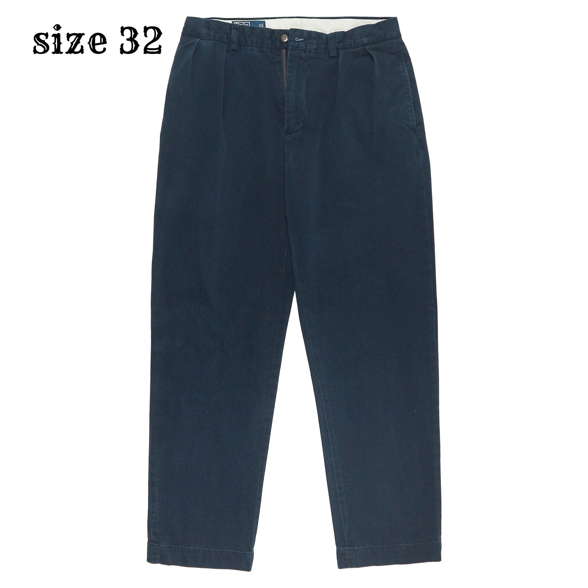 Polo Ralph Lauren Pleated Navy Pants Size 32