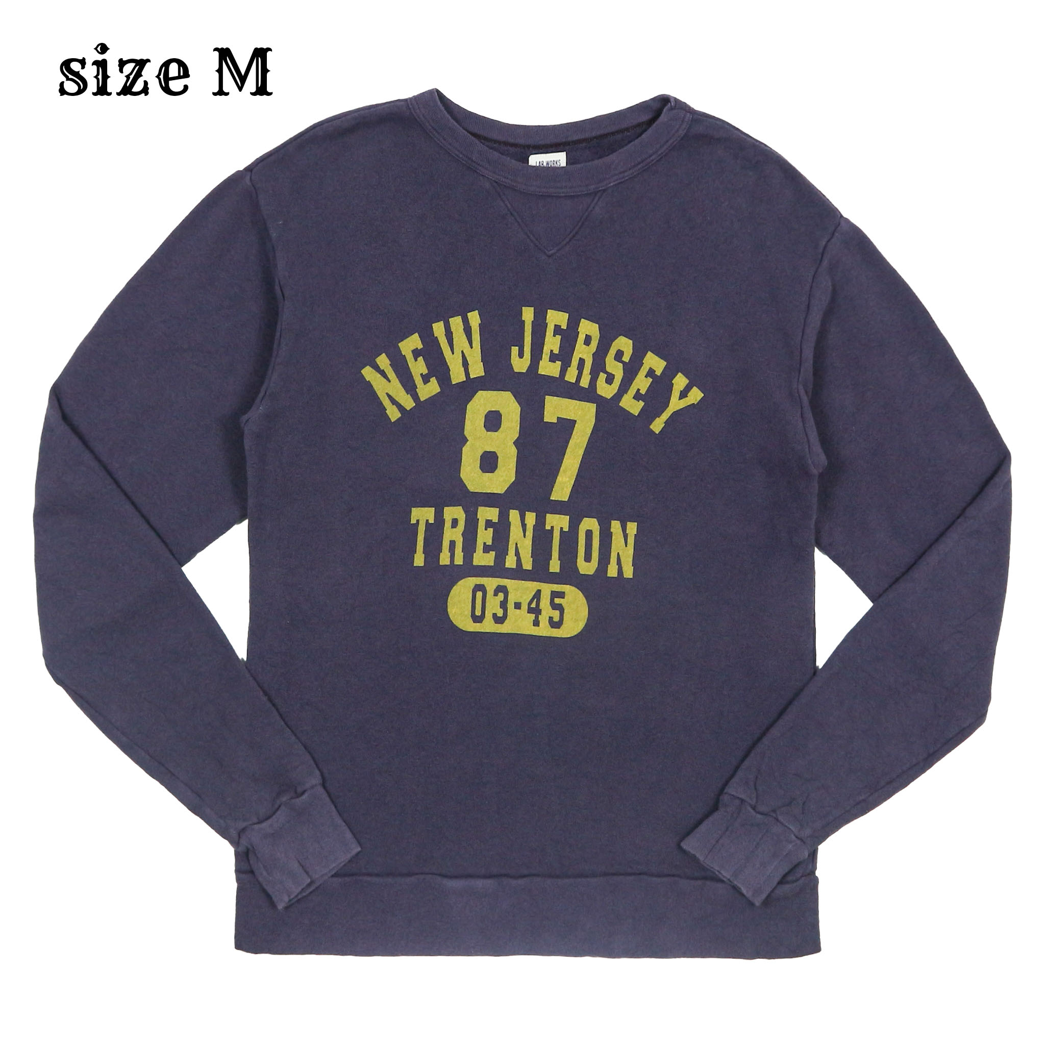 Lab Works Vintage College Style Sweater Size M