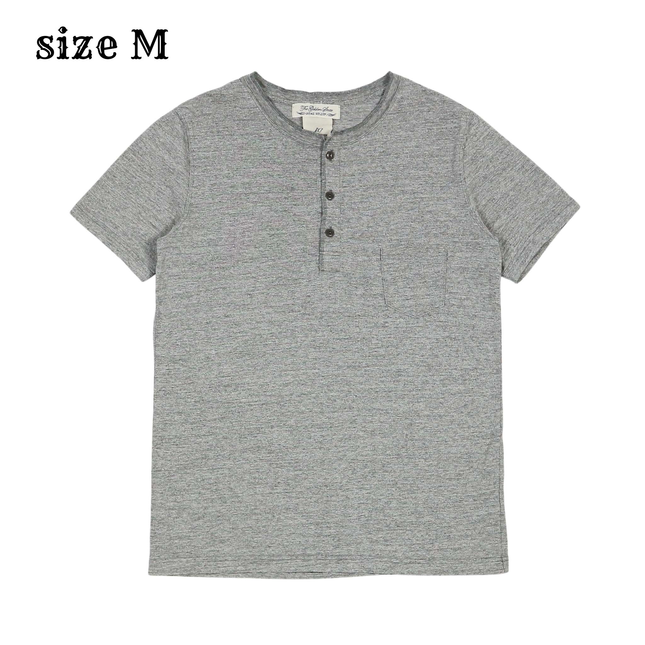 Remi Relief Made in JP Henley T-Shirt Size M
