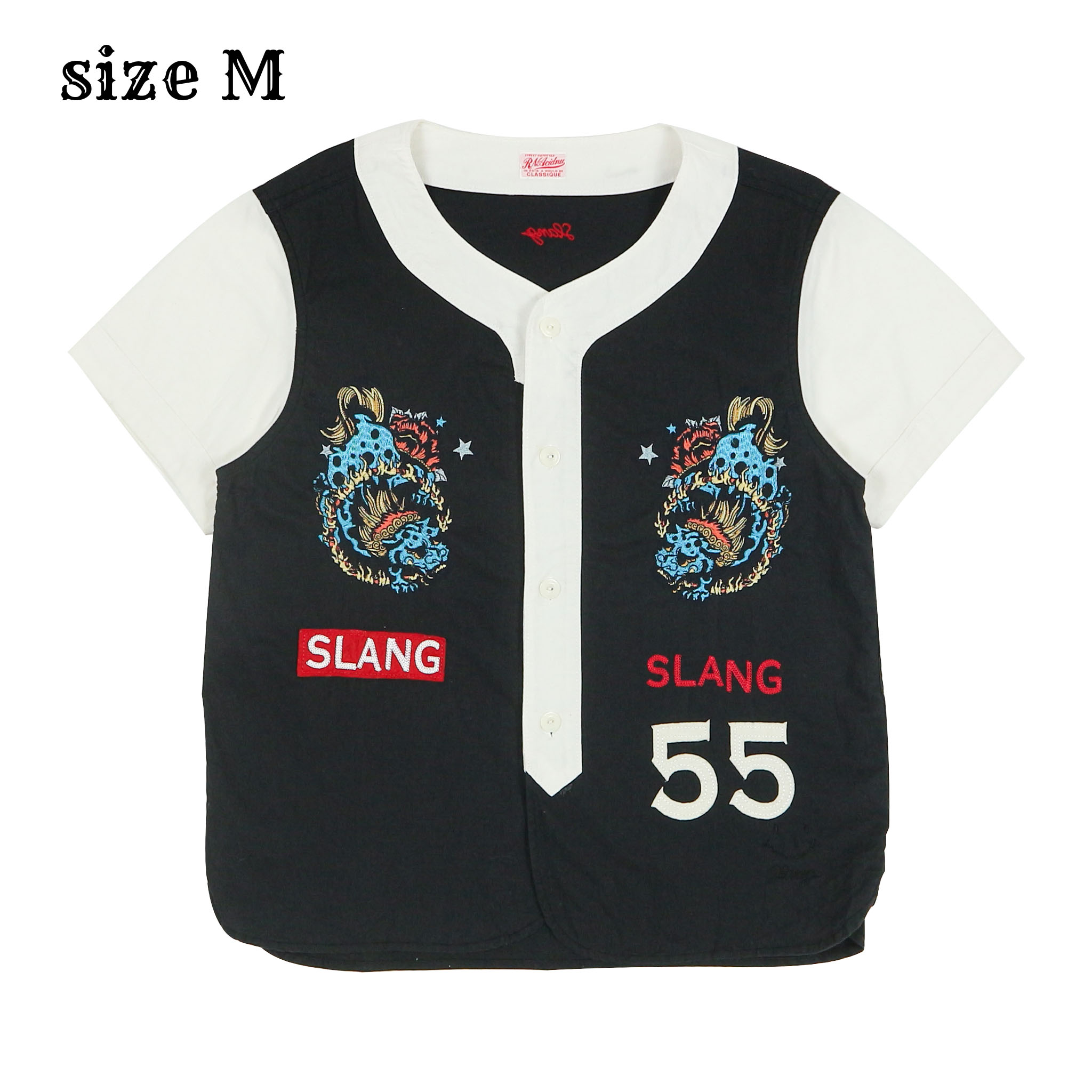 RNA Embroidery Short-sleeve Shirt Size M