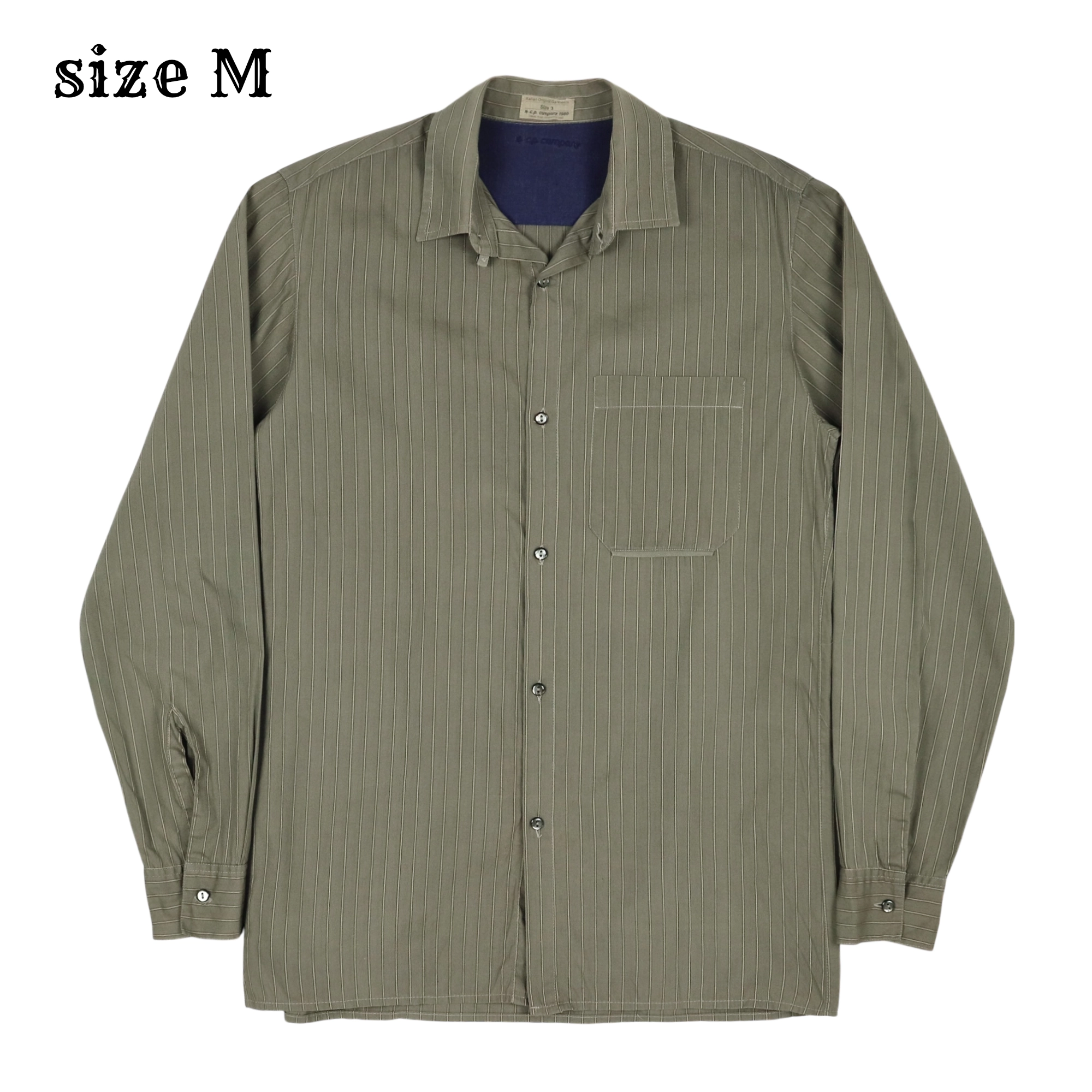 Vintage c.p. company Stripe Shirt Size M