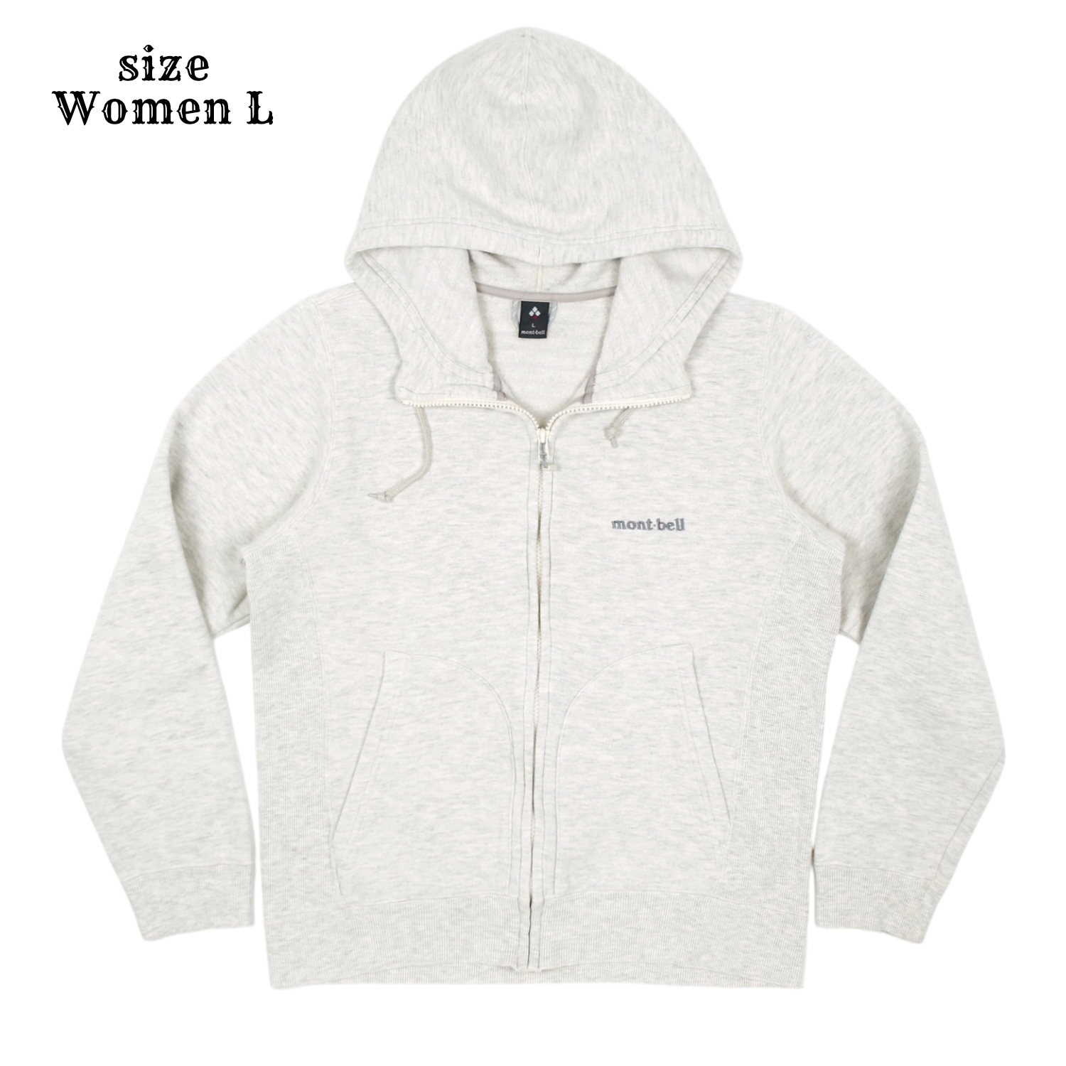mont-bell Japan Hooded Sweatshirt Women Size L