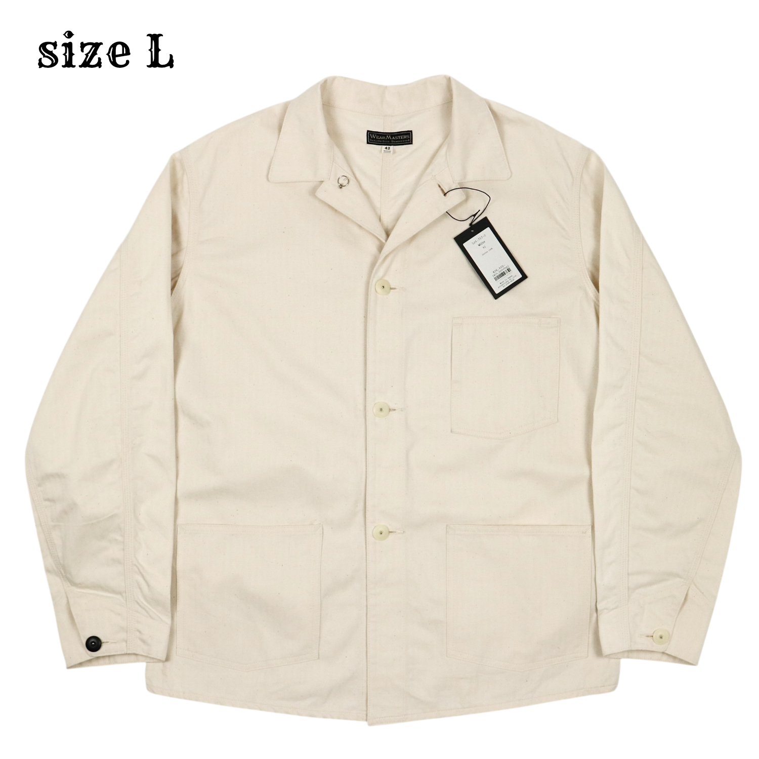 Attractions WearMaster Herringbone Chore Jacket Size L