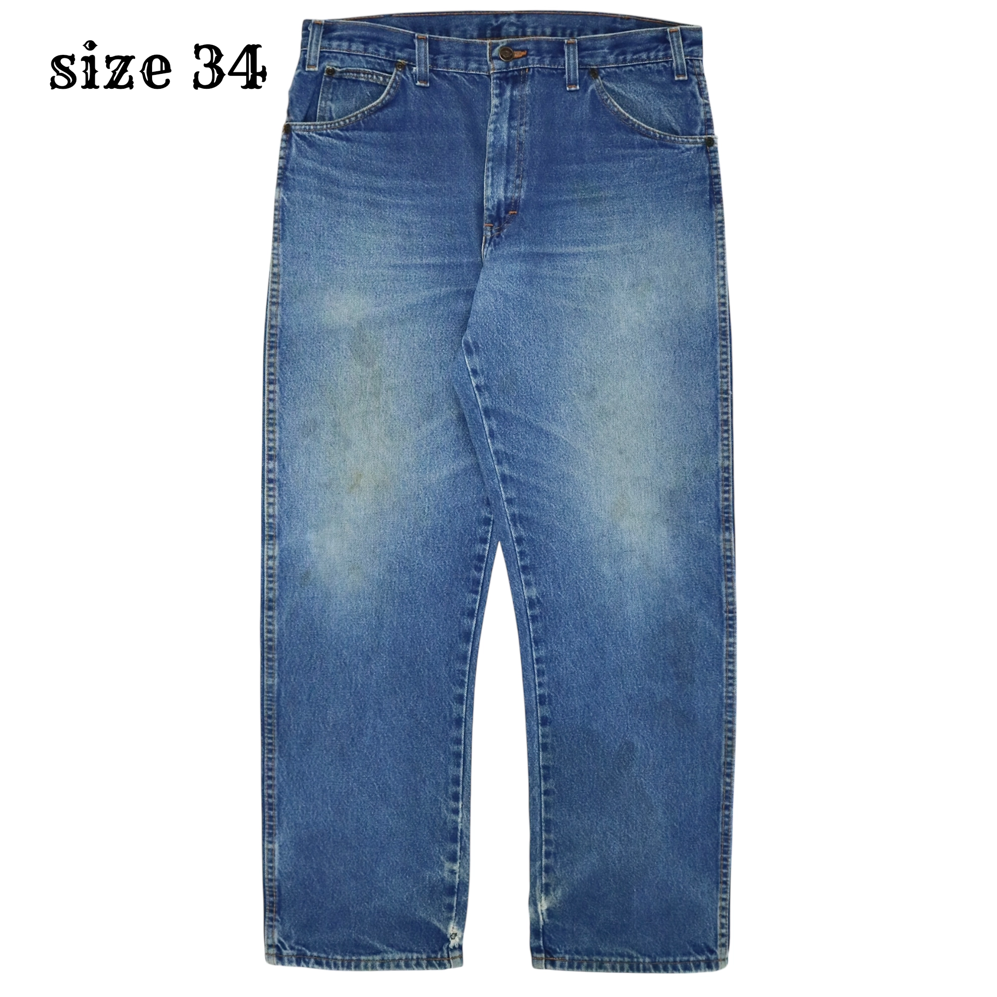 Dickies Denim Worker Jeans Regular Fit Size 34