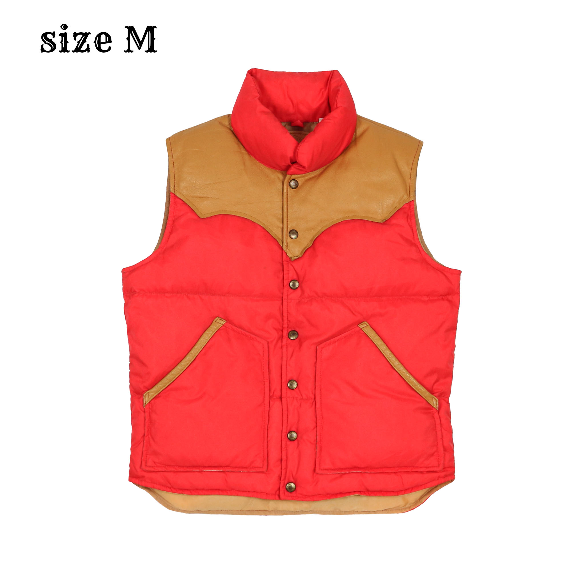 Edwin Japan Western Down Vest Size M